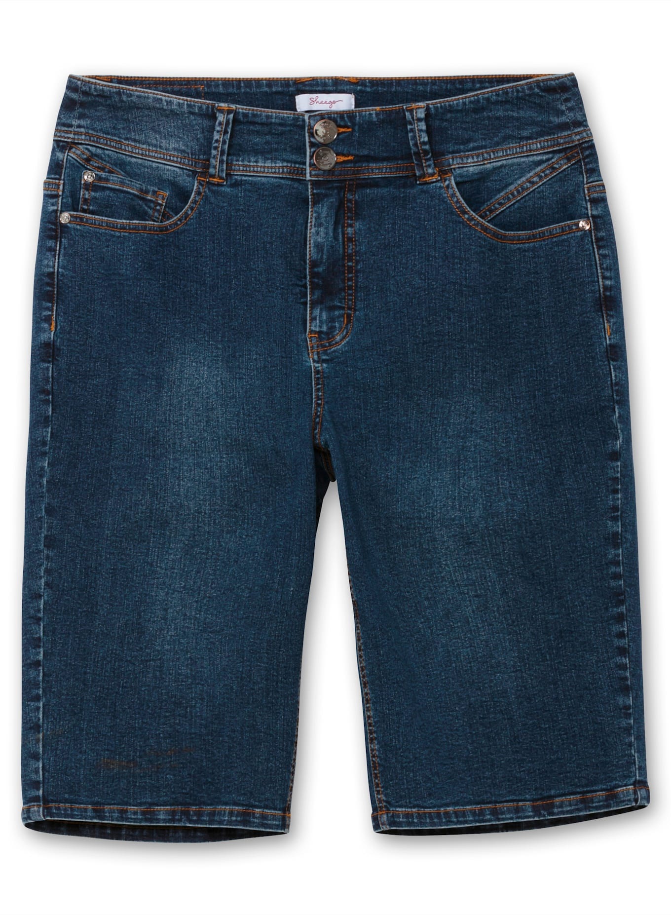 Sheego Jeansbermudas, (1 tlg.)