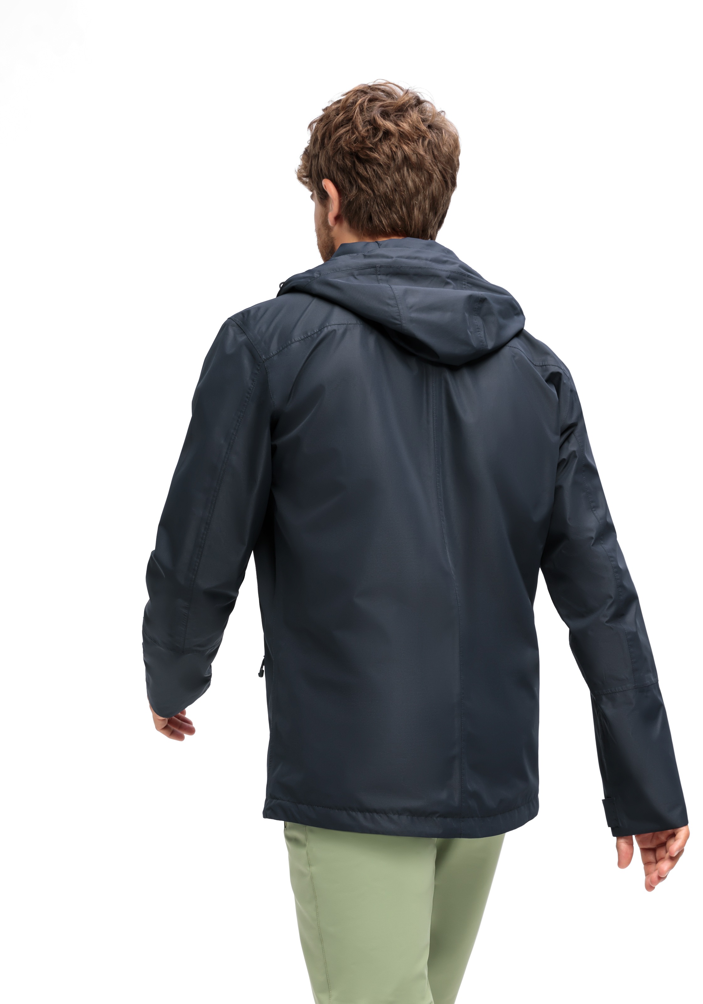 Maier Sports Outdoorjacke »Abbenstein M«, Herren Jacke wasserdicht, Funktionsjacke 2 Taschen aussen + Innentasche