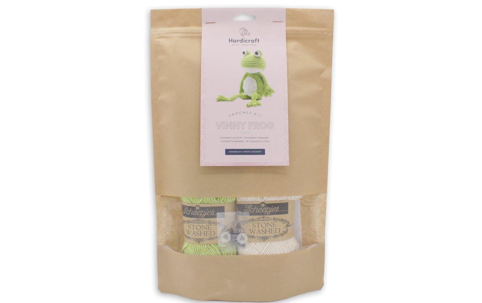 nicht definiert Kreativset »Hardicraft Frosch Vinny 30 cm«