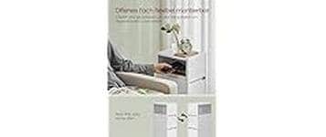 VASAGLE Nachttisch »2er Set 25 x 65 cm«