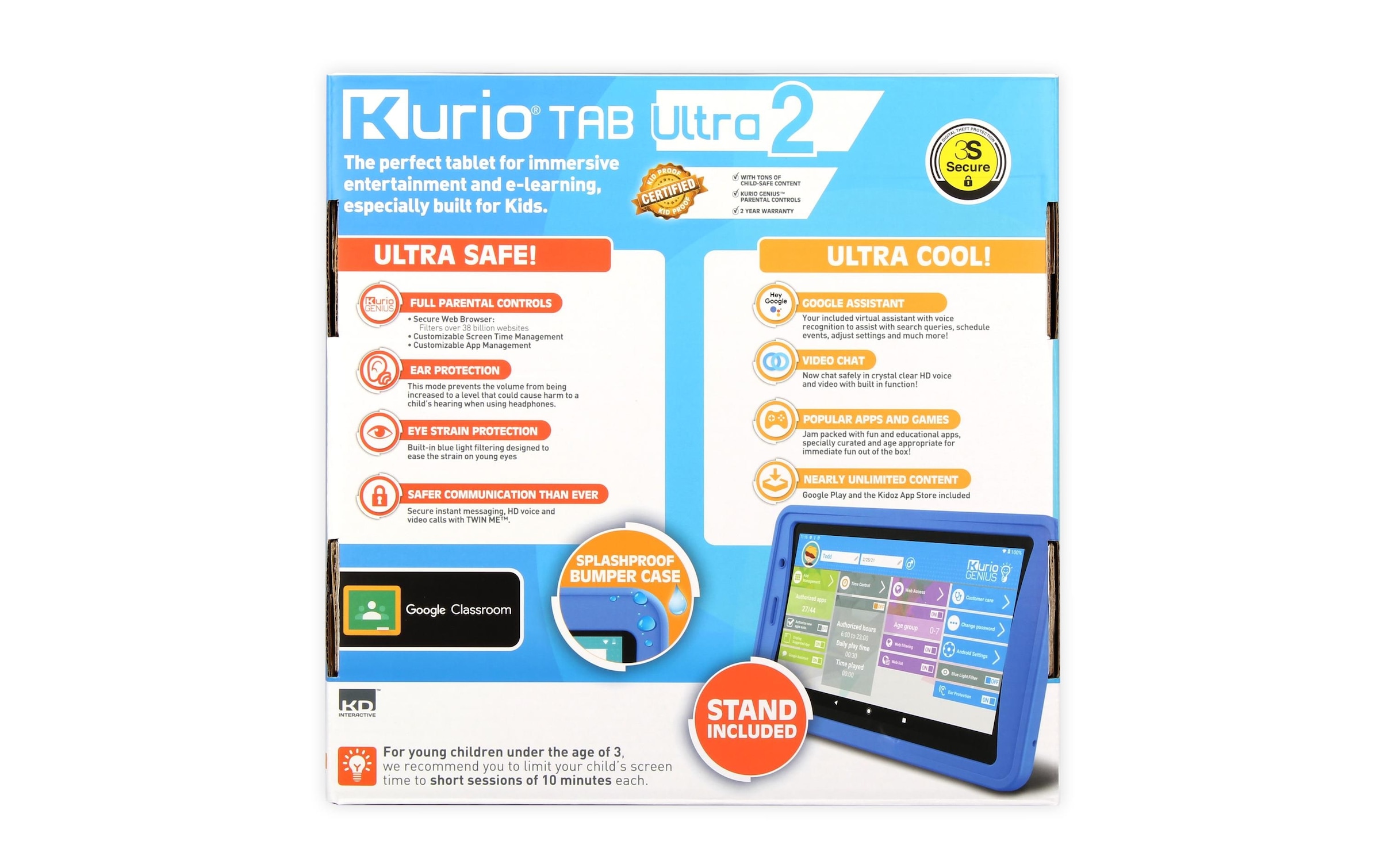 Kurio Lernspielzeug »Tab Ultra 2 blau«