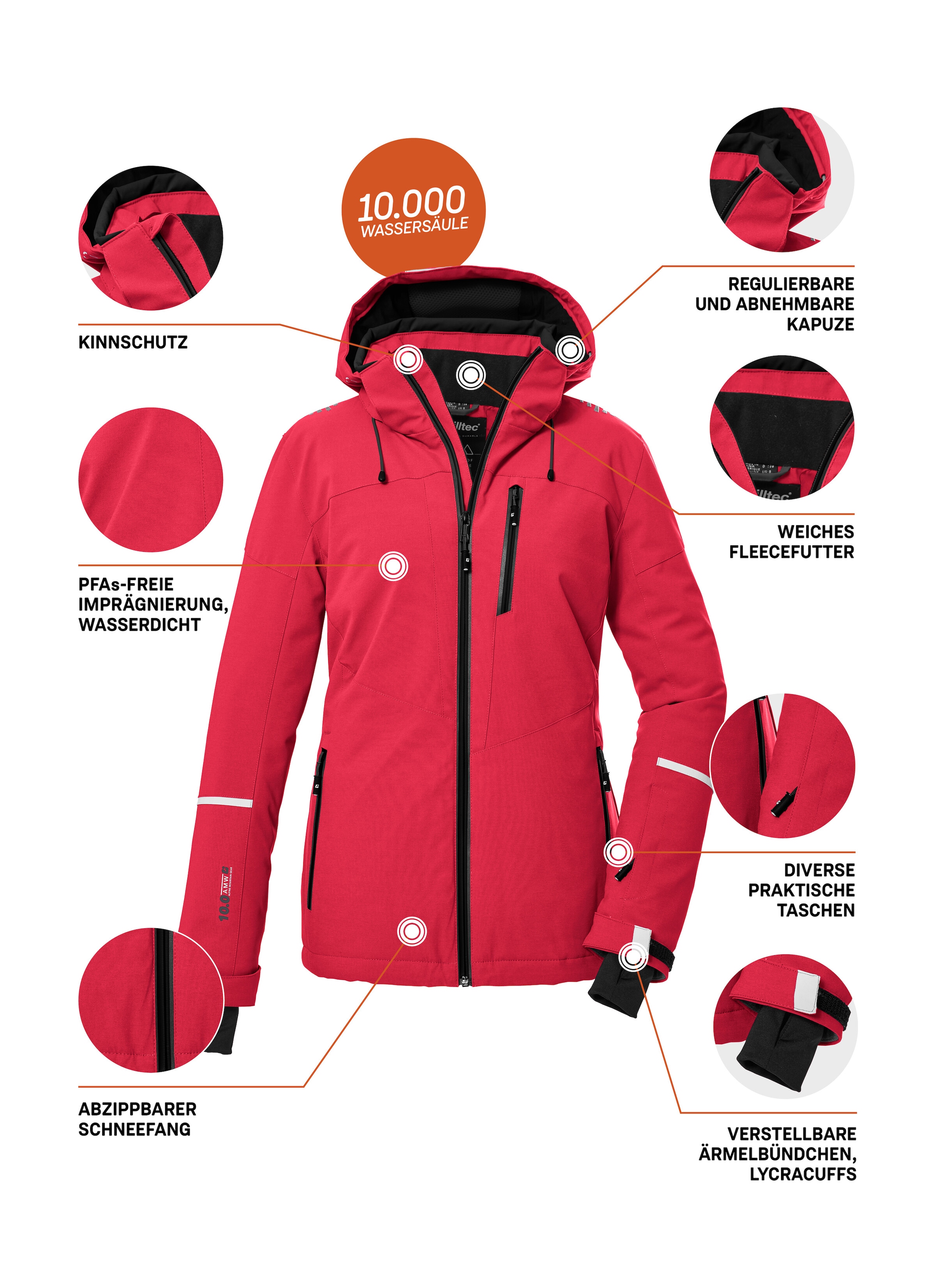 Killtec Skijacke »KSW 81 WMN SKI JCKT«