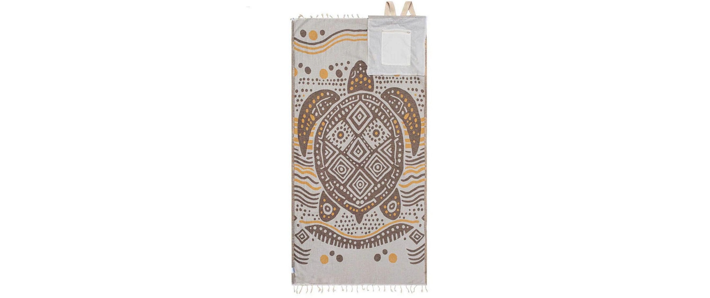 Strandtuch "Haushaltsware KIKI TOWEL BAG 94 x 170 cm" schnelltrocknend