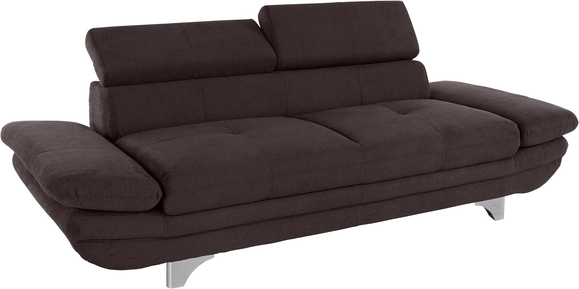 COTTA 3-Sitzer »Enterprise«, Big-Sofa, mit Armteilverstellung & Kopfteilverstellung