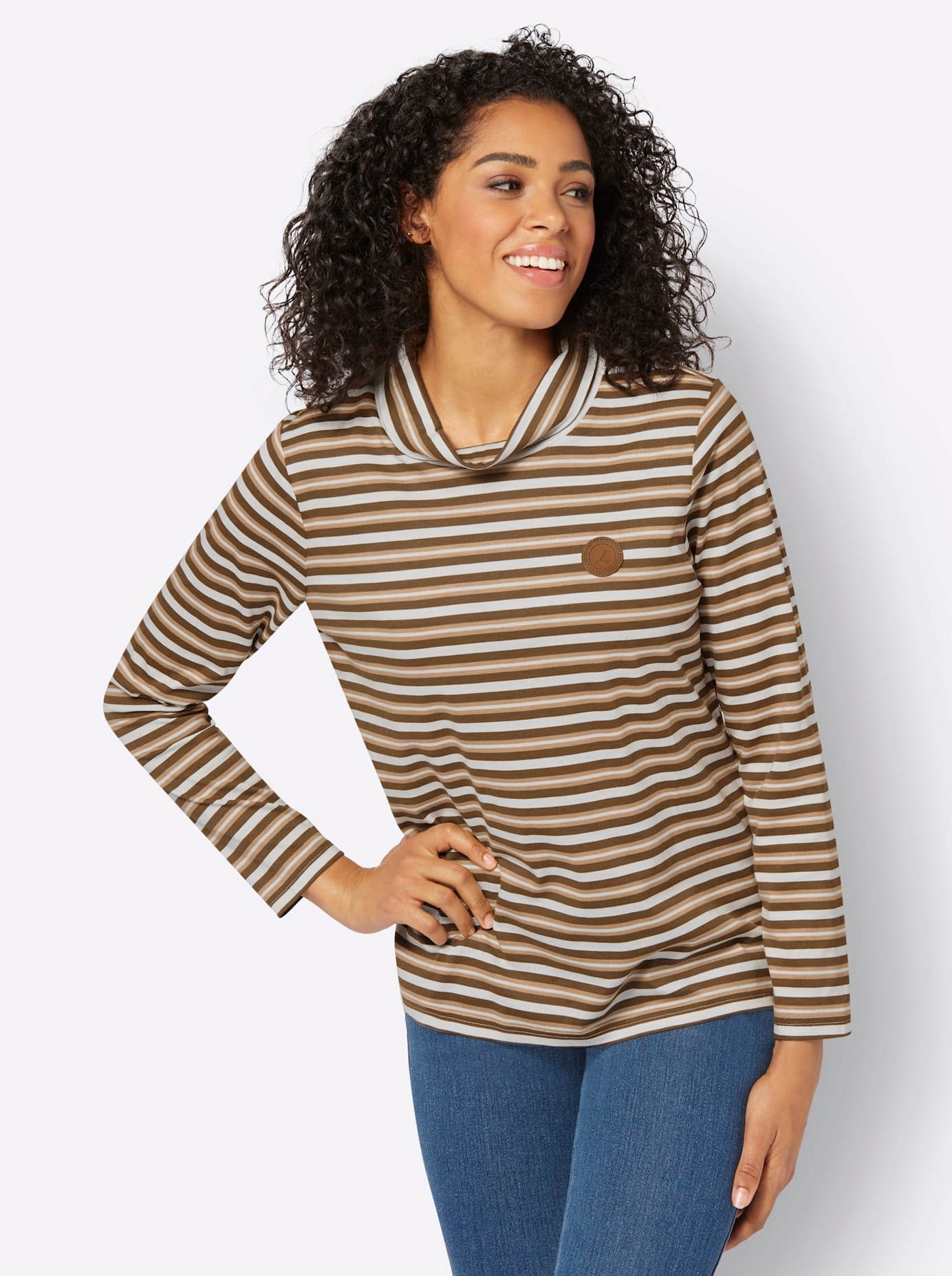 Casual Looks Rollkragenshirt »Rollkragen-Shirt« 1 Stk.