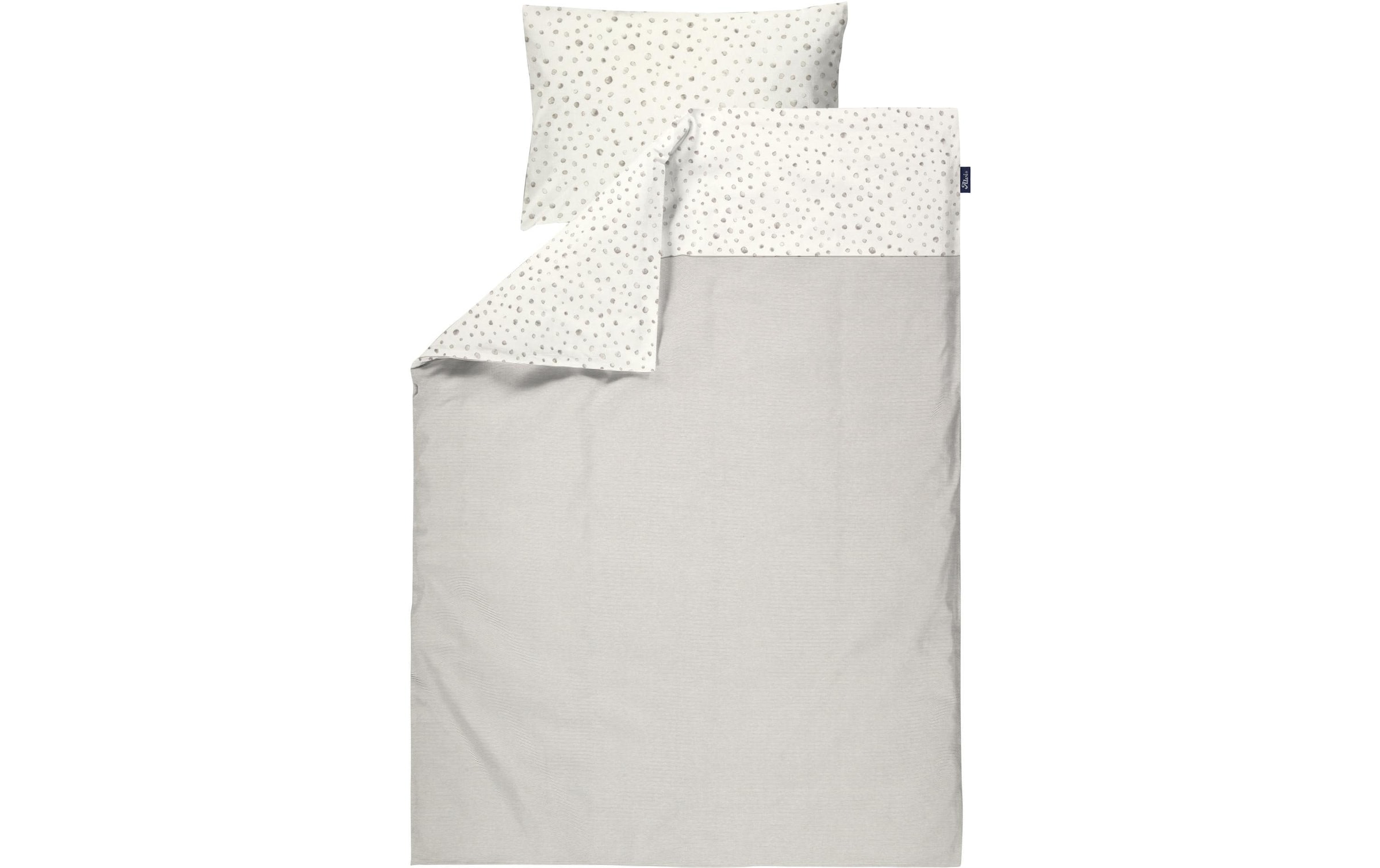 Alvi Bettwäsche Standard Aqua Dot – Kissenbezug 80x80 Cm & Kopfkissenbezug 35x40 Cm, Waschbar, Design 401100016