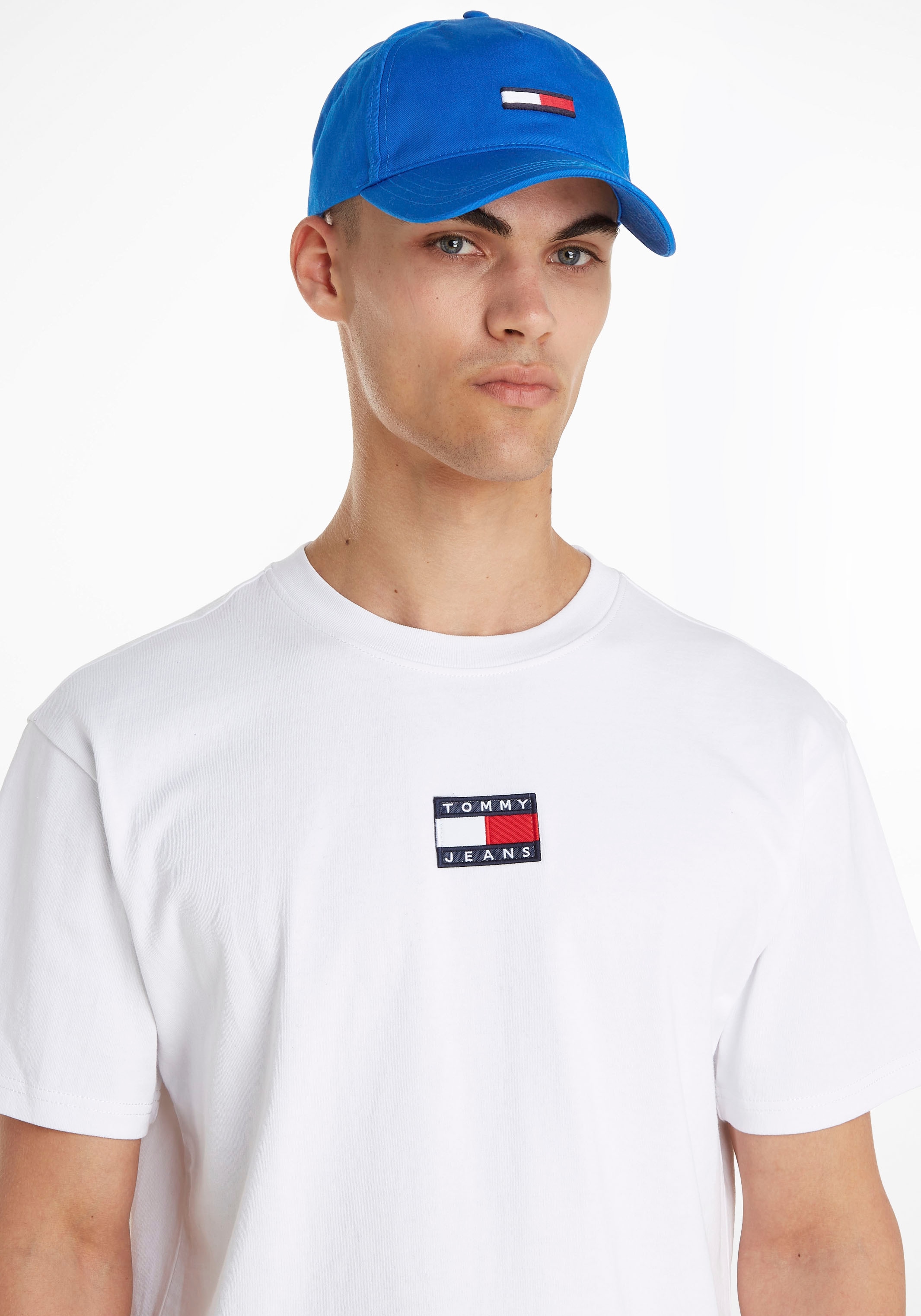 Tommy Jeans Baseball Cap, (1 St.), mit farblich passenden Nähten online  bestellen | Jelmoli-Versand