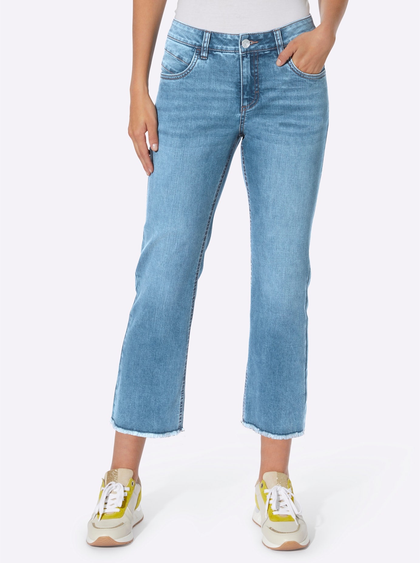 7/8-Jeans, (1 tlg.)