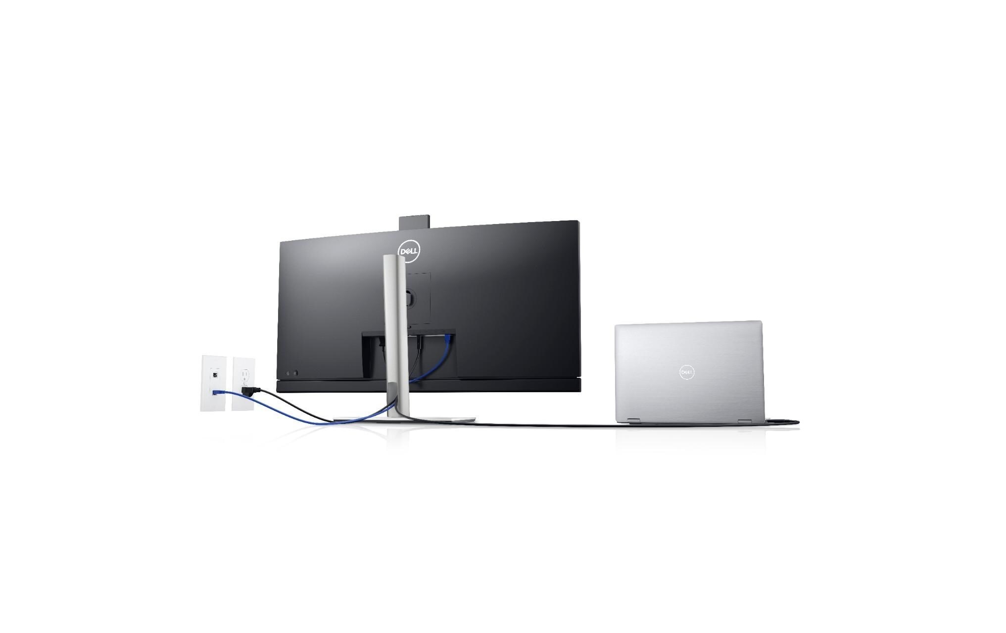 Dell Curved-LED-Monitor »34 C3422WE mit Webcam«, 86,37 cm/34,1 Zoll, 3440 x 1440 px, UWQHD, 8 ms Reaktionszeit, 60 Hz