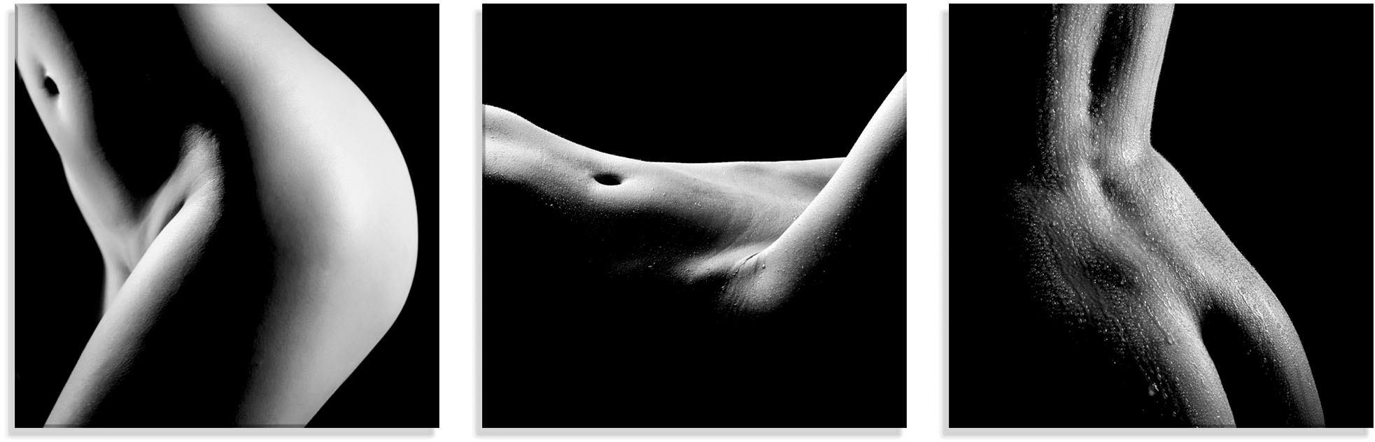 Artland Glasbild »Hübsche junge nackte Frau«, Frau, (3 St.), in  verschiedenen Grössen online bestellen | Jelmoli-Versand
