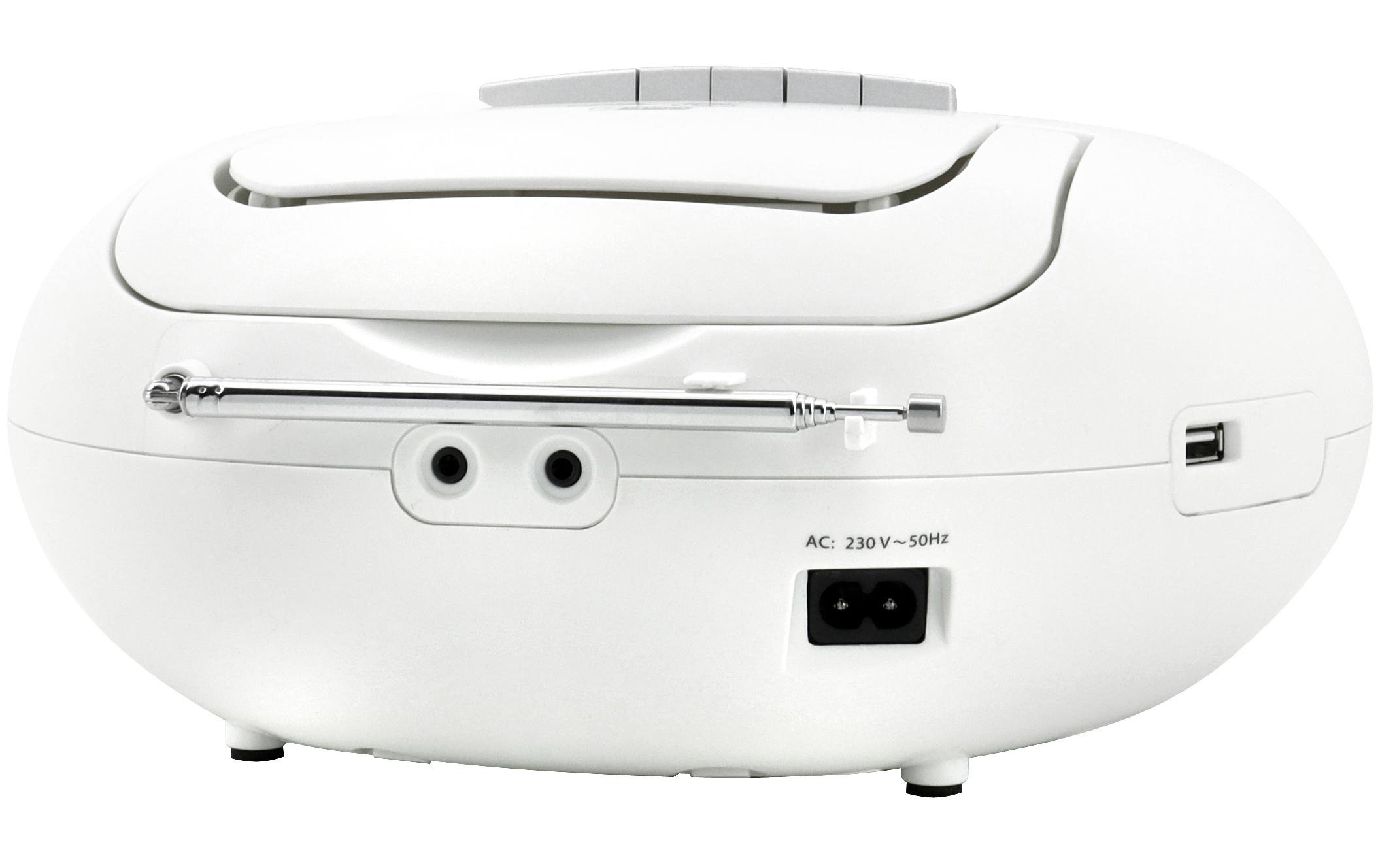 Soundmaster Digitalradio (DAB+) »SCD7800WE Weiss«, (Digitalradio (DAB+)-FM-Tuner)