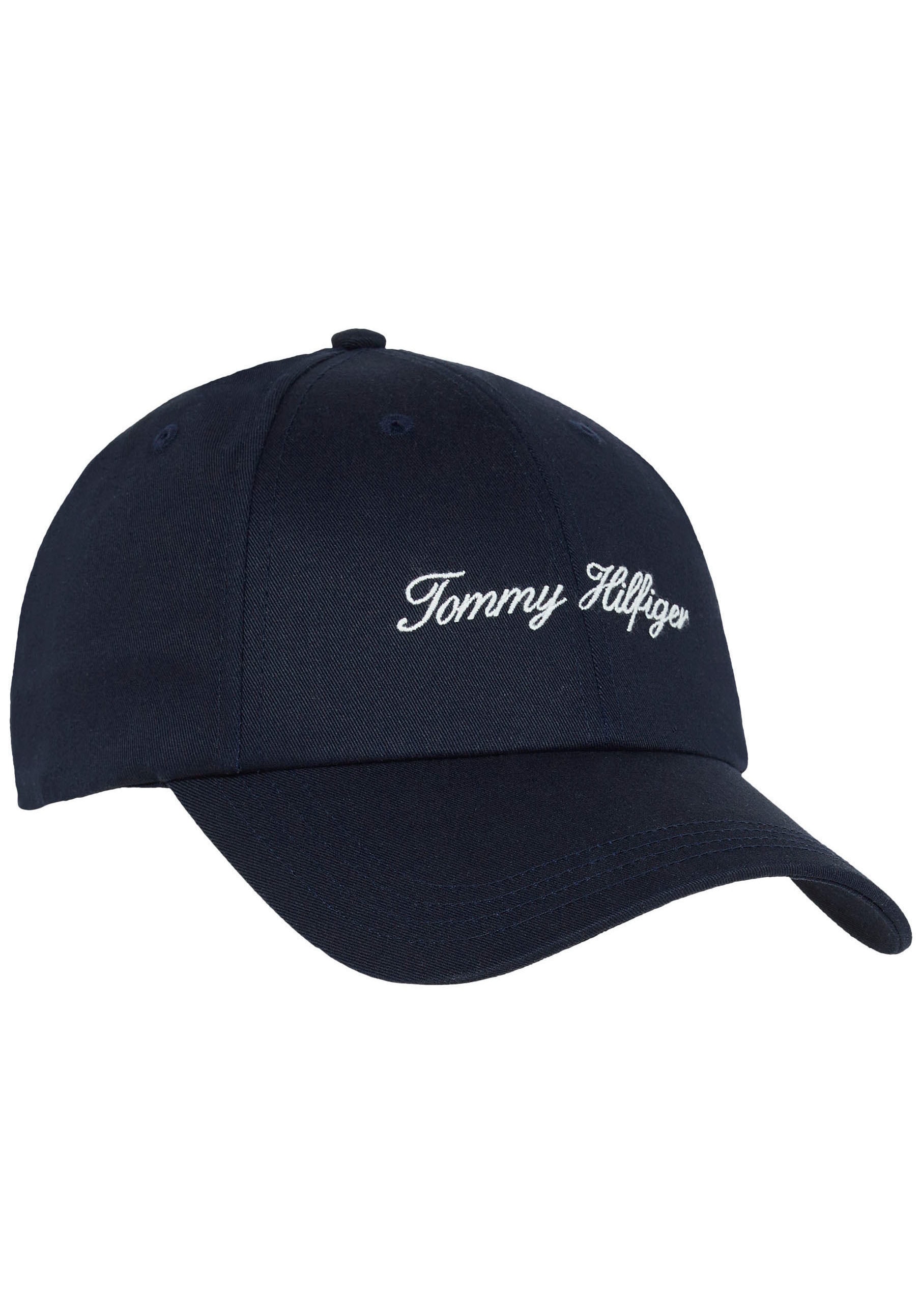 ❤ Tommy Hilfiger Baseball TWIST im Cap Branding Jelmoli-Online mit bestellen »TOMMY CAP«, dezentem Shop