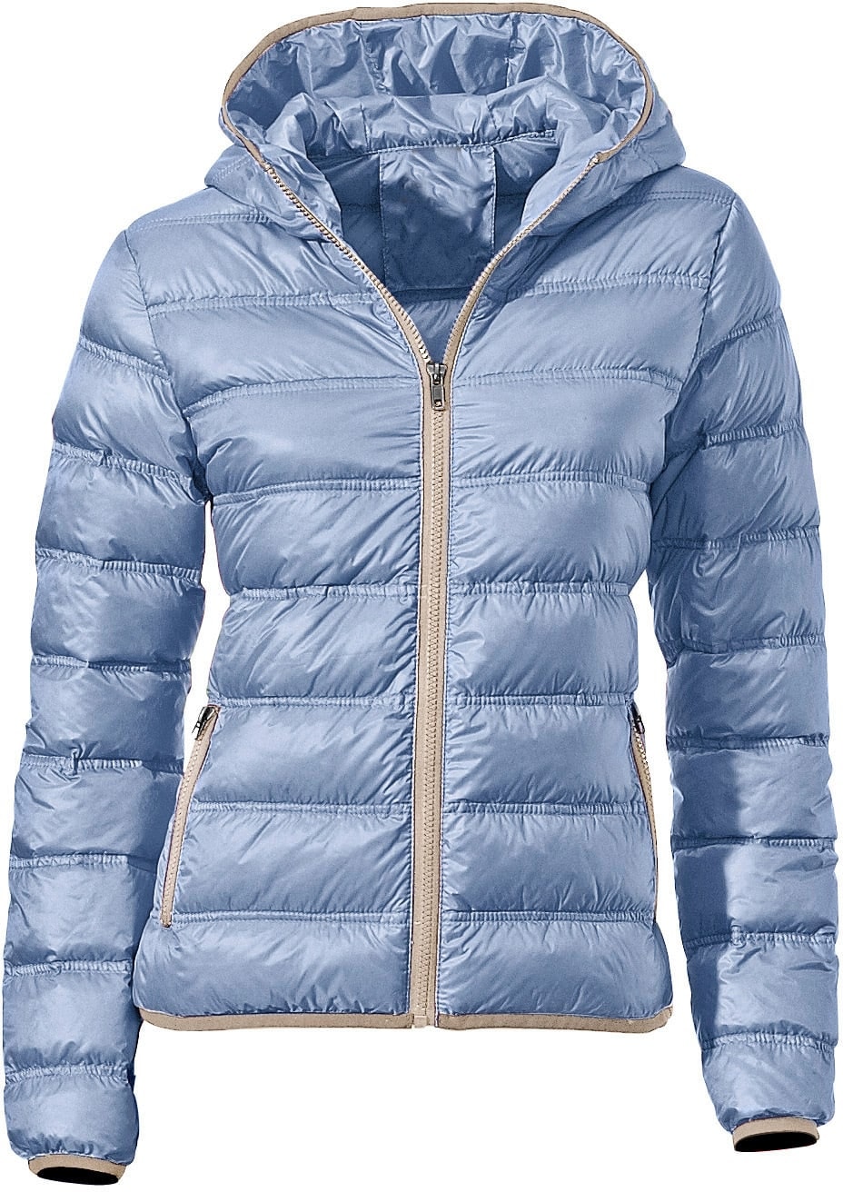 heine Daunenjacke, mit Kapuze