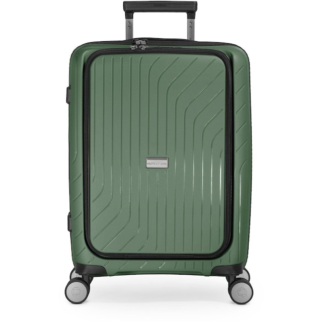 Hauptstadtkoffer Hartschalen-Trolley »TXL, 55 cm, dunkelgrün«, 4 Rollen,  mit separatem Laptopfach online bestellen bei Jelmoli-Versand Schweiz