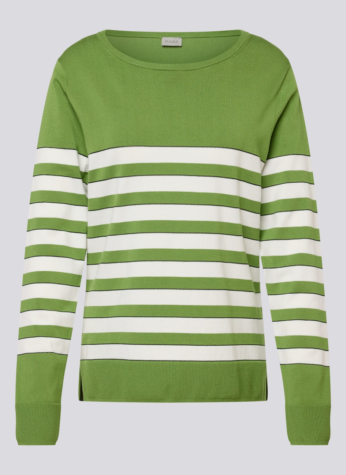 Rabe Strickpullover, im Streifen-Look