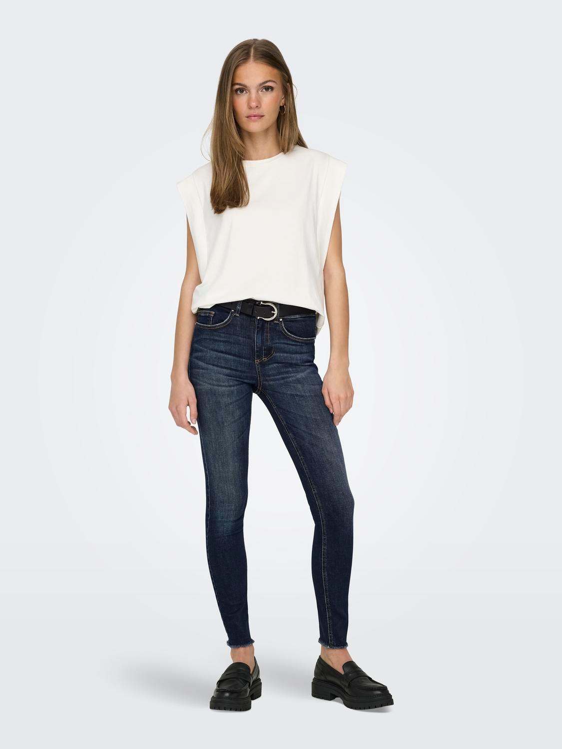 ONLY Skinny-fit-Jeans »ONLBLUSH MID SK ANKLE RW DNM DOT245 NOOS«