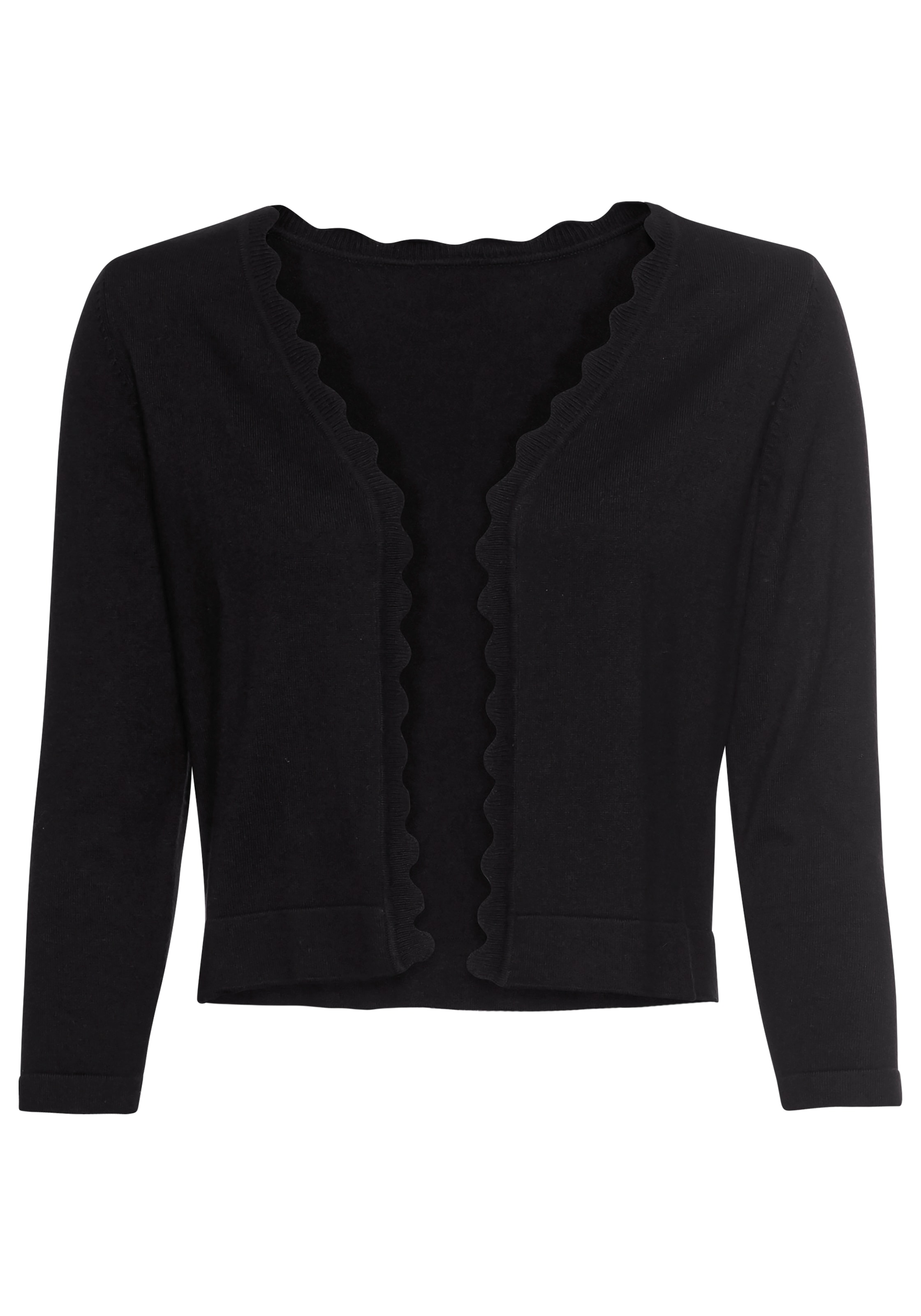 Laura Scott Cardigan, mit femininer Wellenkante - NEUE KOLLEKTION