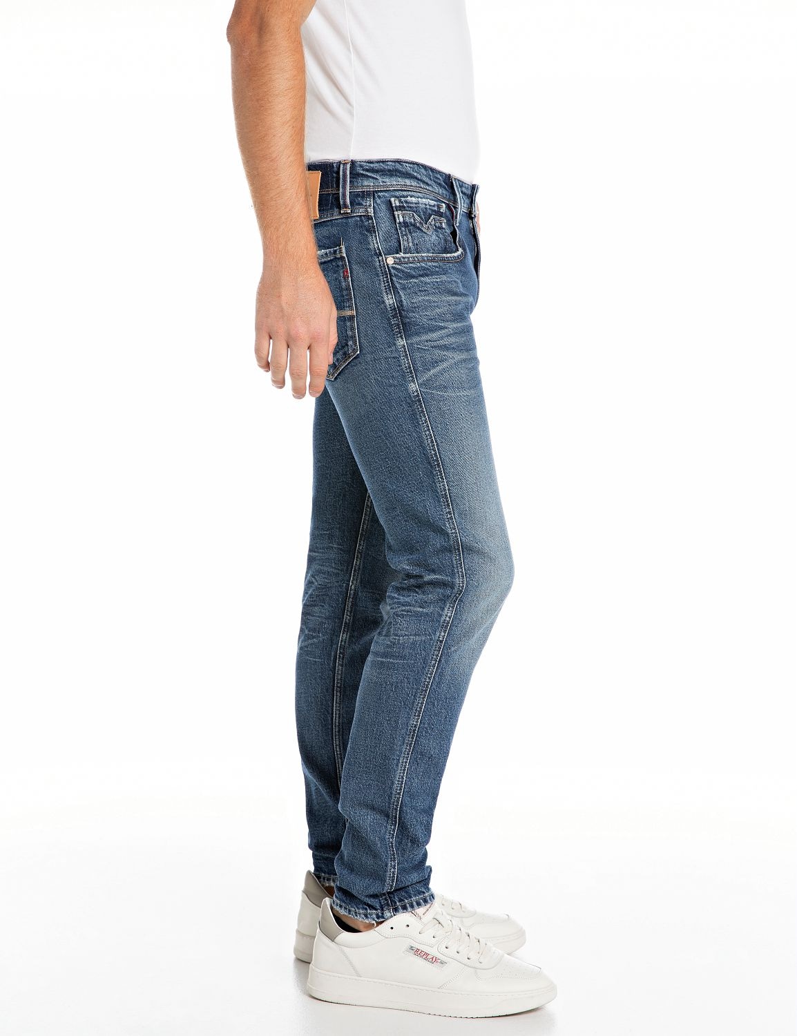 Replay Slim-fit-Jeans »ANBASS«, mit Washed-Optik