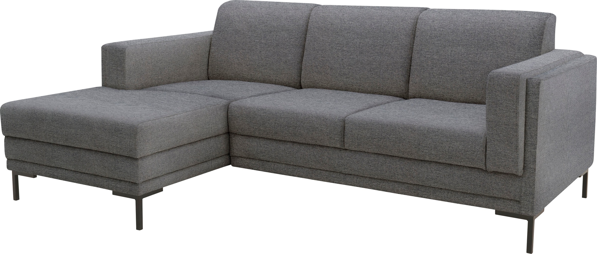 LOOKS by Wolfgang Joop Ecksofa »LOOKS VII L-Form«, klare Linien, edles Design