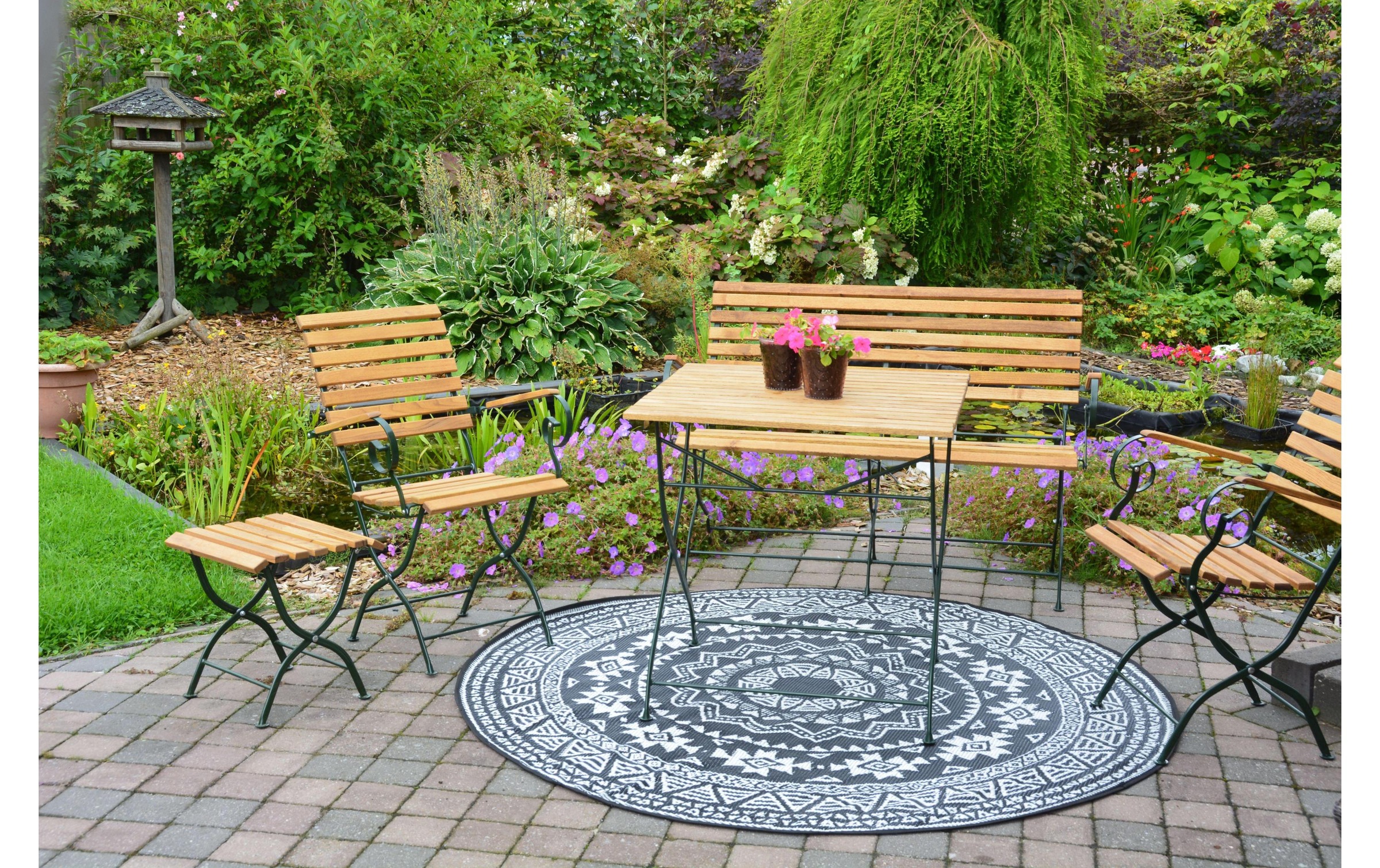 esschert design Teppich »Design«, rund, - mm Höhe