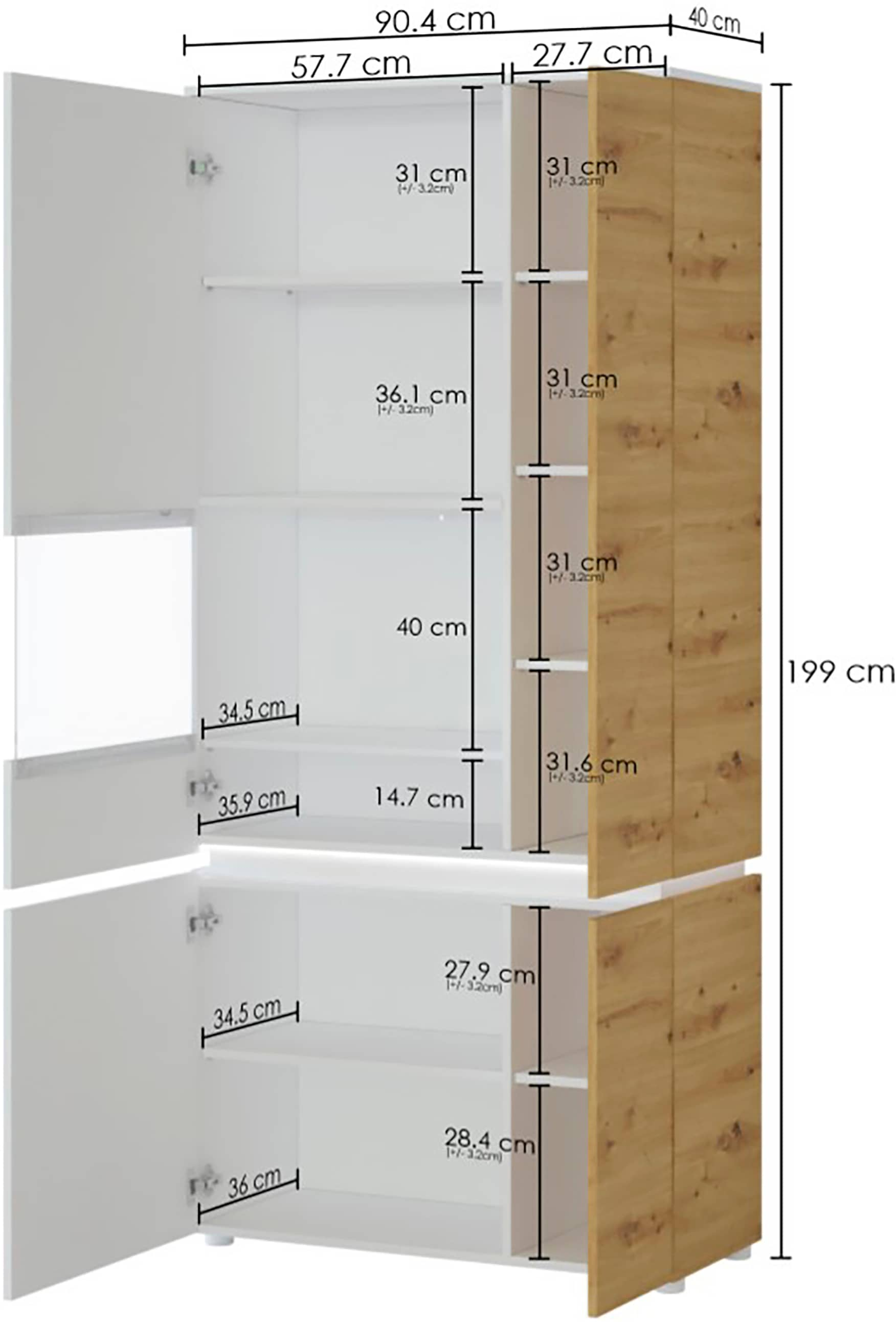 INOSIGN Vitrine »Luci«