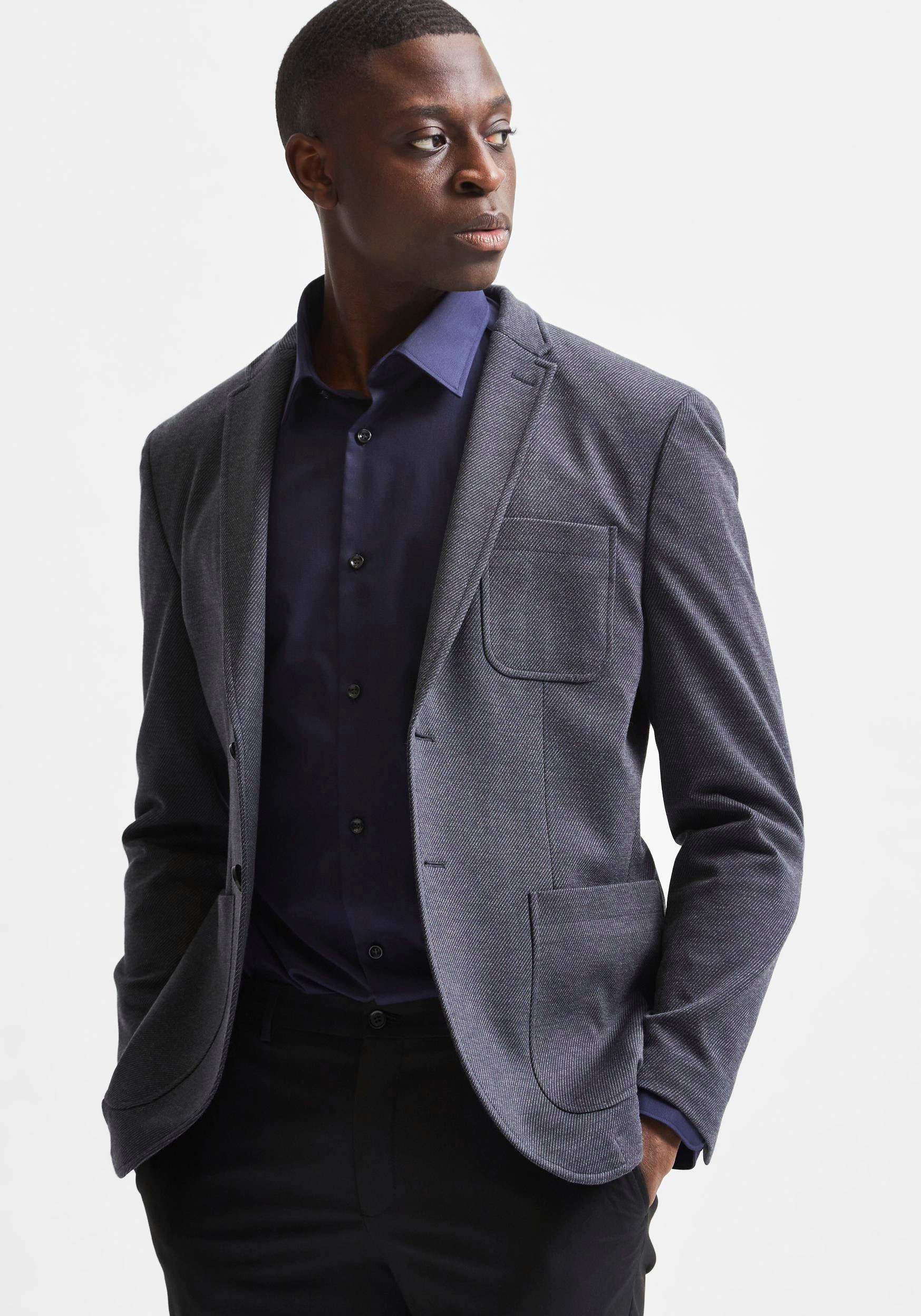 SELECTED HOMME Businesshemd »SLHSLIMETHAN SHIRT«