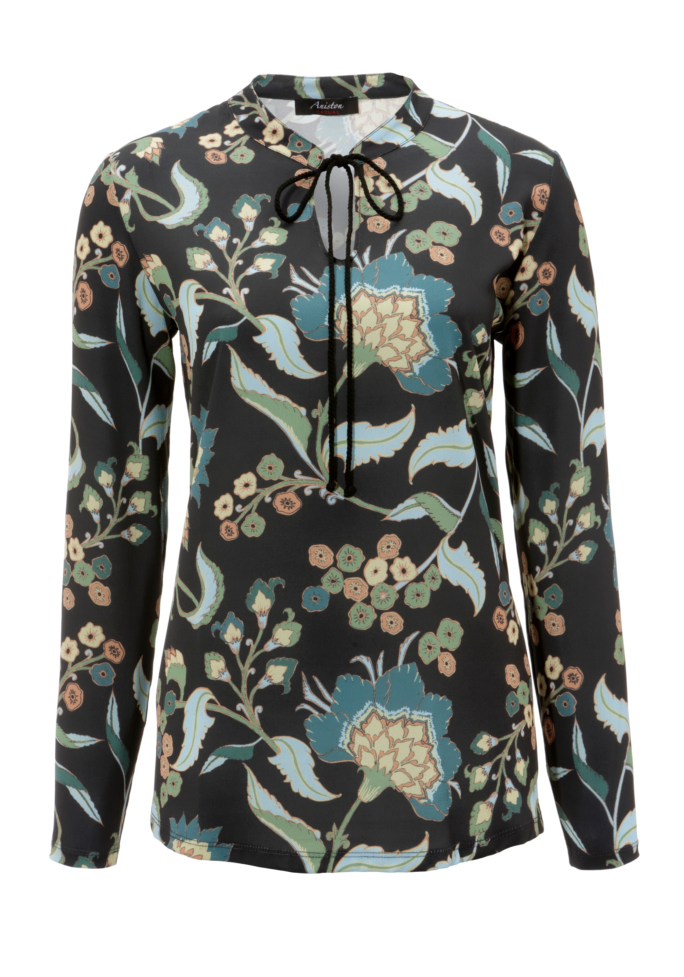Aniston CASUAL Schlupfbluse, mit malerischem Blumendruck online bestellen |  Jelmoli-Versand