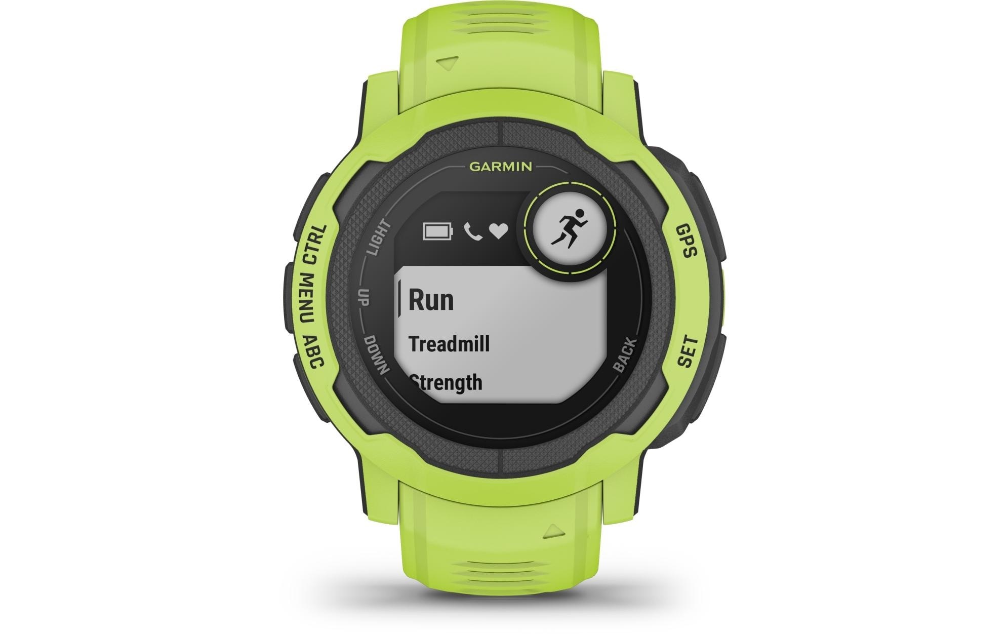 Garmin Smartwatch »GARMIN Sportuhr Instinct 2 Limette«, (2,27 cm / 0,9 Zoll), Android Wear,)