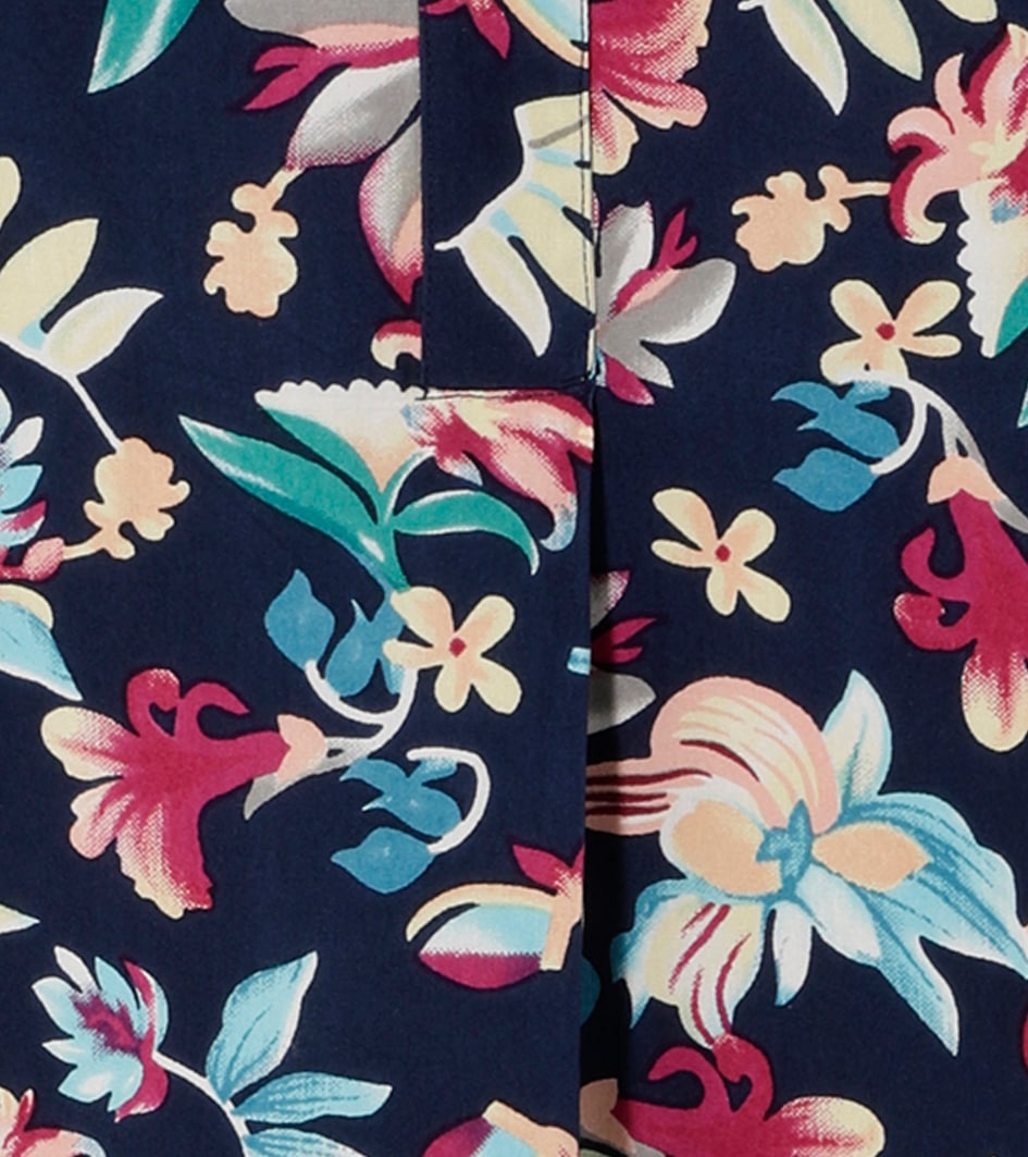 Aniston PLUS Sommerkleid, mit farbharmonischem, Blüten Druck