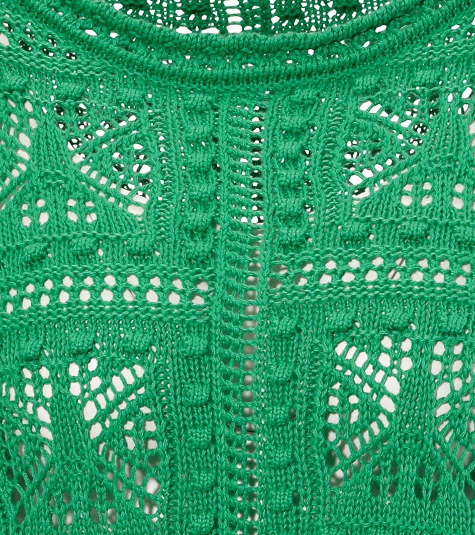 Aniston CASUAL Strickpullover, im attraktiven Ajour-Muster-Mix