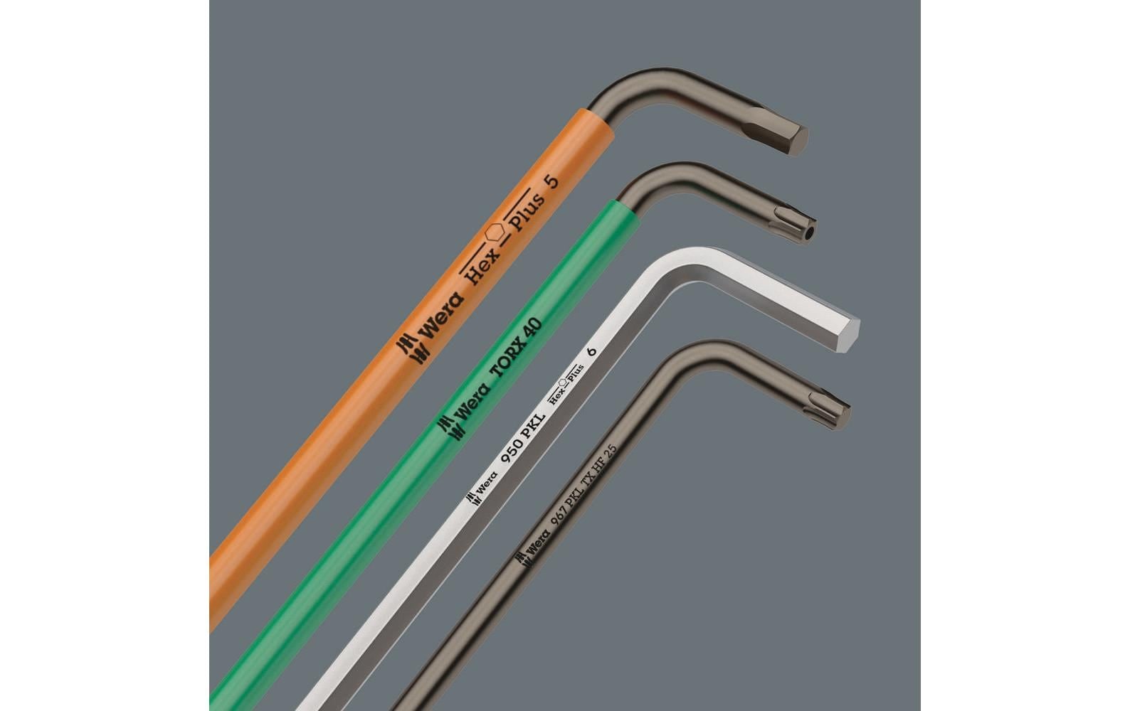 Wera Winkelschlüssel »T8-T40«, (9 St.)