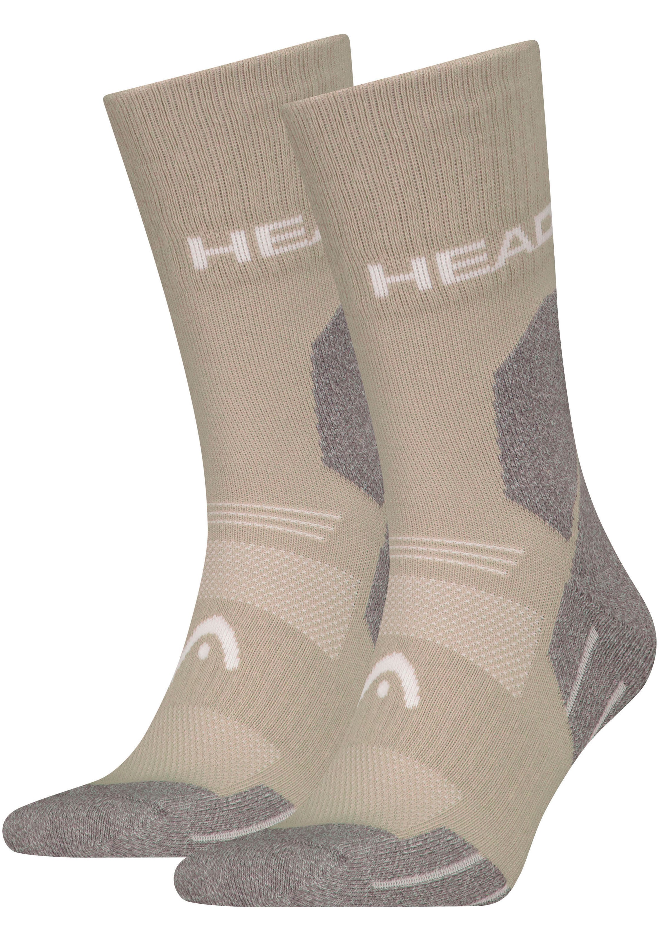 Socken, mit Logostickerei