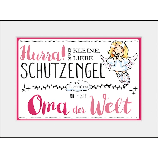 ❤ queence Bild »Schutzengel Oma«, Engel, (1 St.) kaufen im Jelmoli-Online  Shop