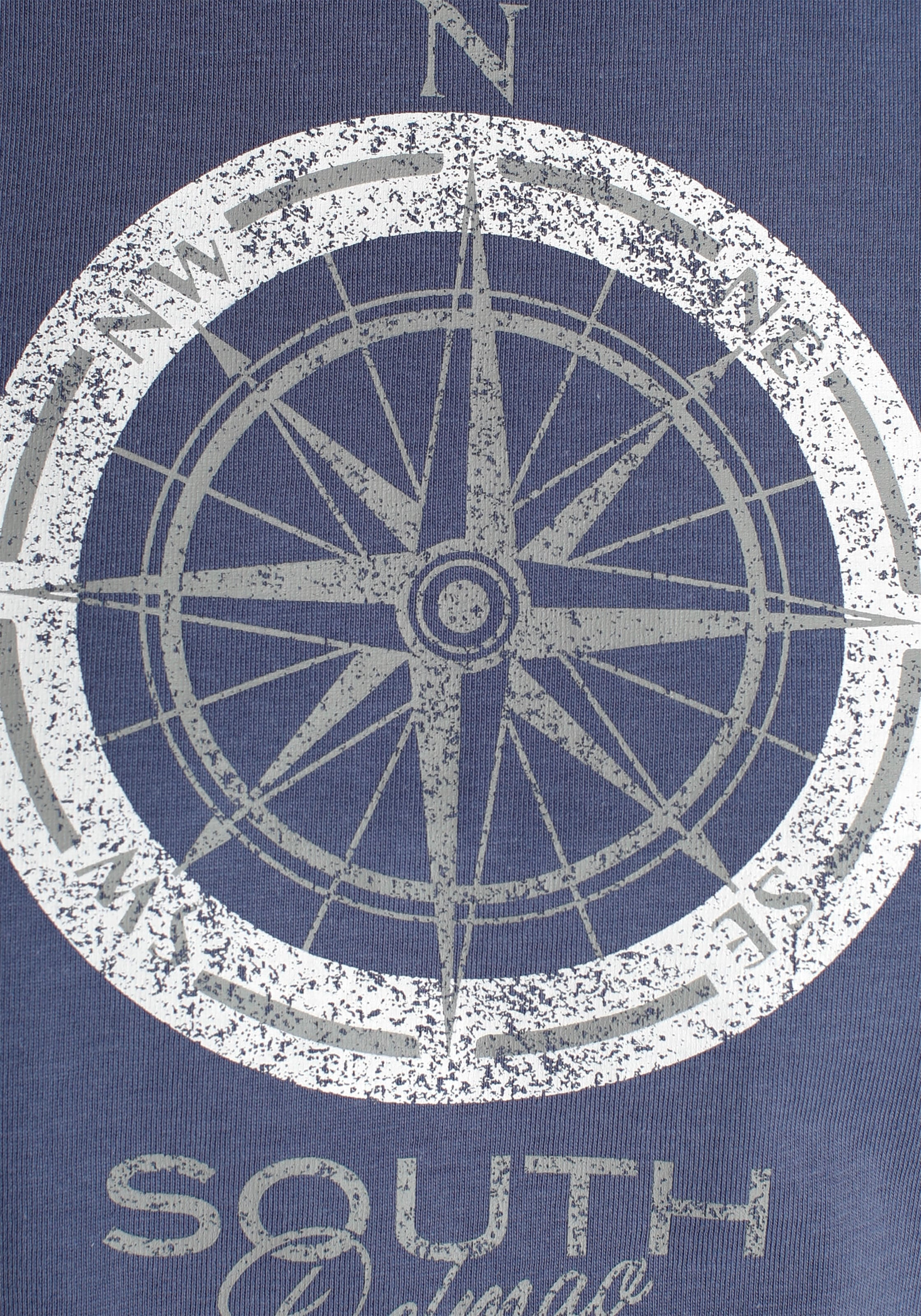 DELMAO T-Shirt, Kurzarm, bedruckt, Rundhals, aus Baumwolle
