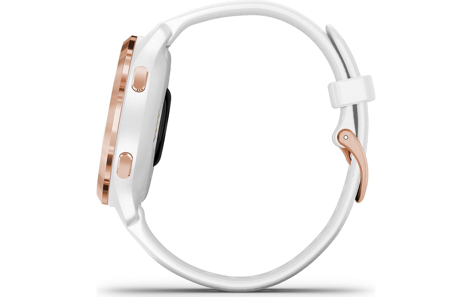 Garmin Smartwatch »Venu 2S Weiss/Rosa«, (2,79 cm / 1,1 Zoll),)
