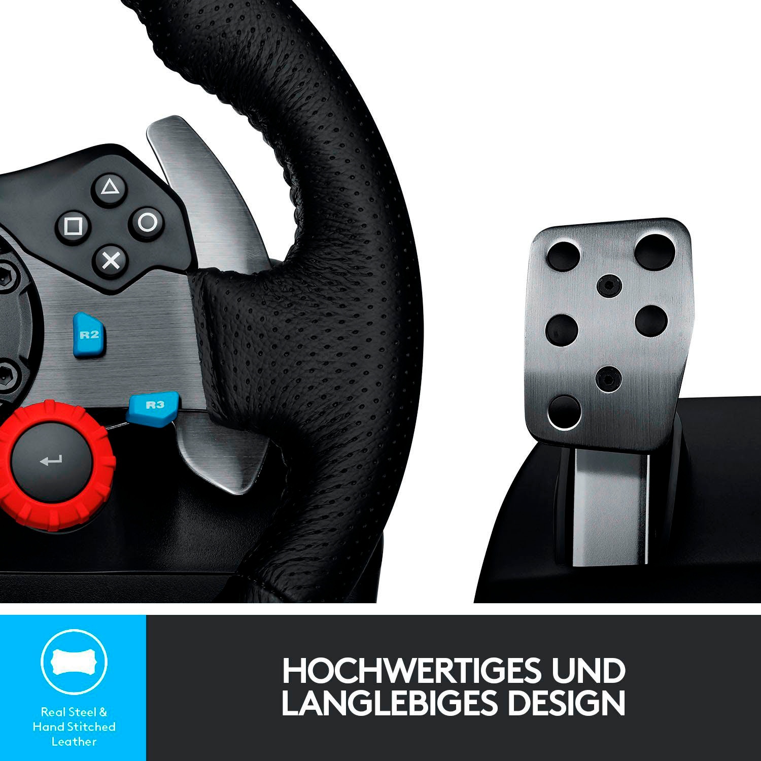 ➥ Logitech G Gaming-Lenkrad »PS4 G29 Driving Force + Gran Tourismo 7« jetzt  bestellen
