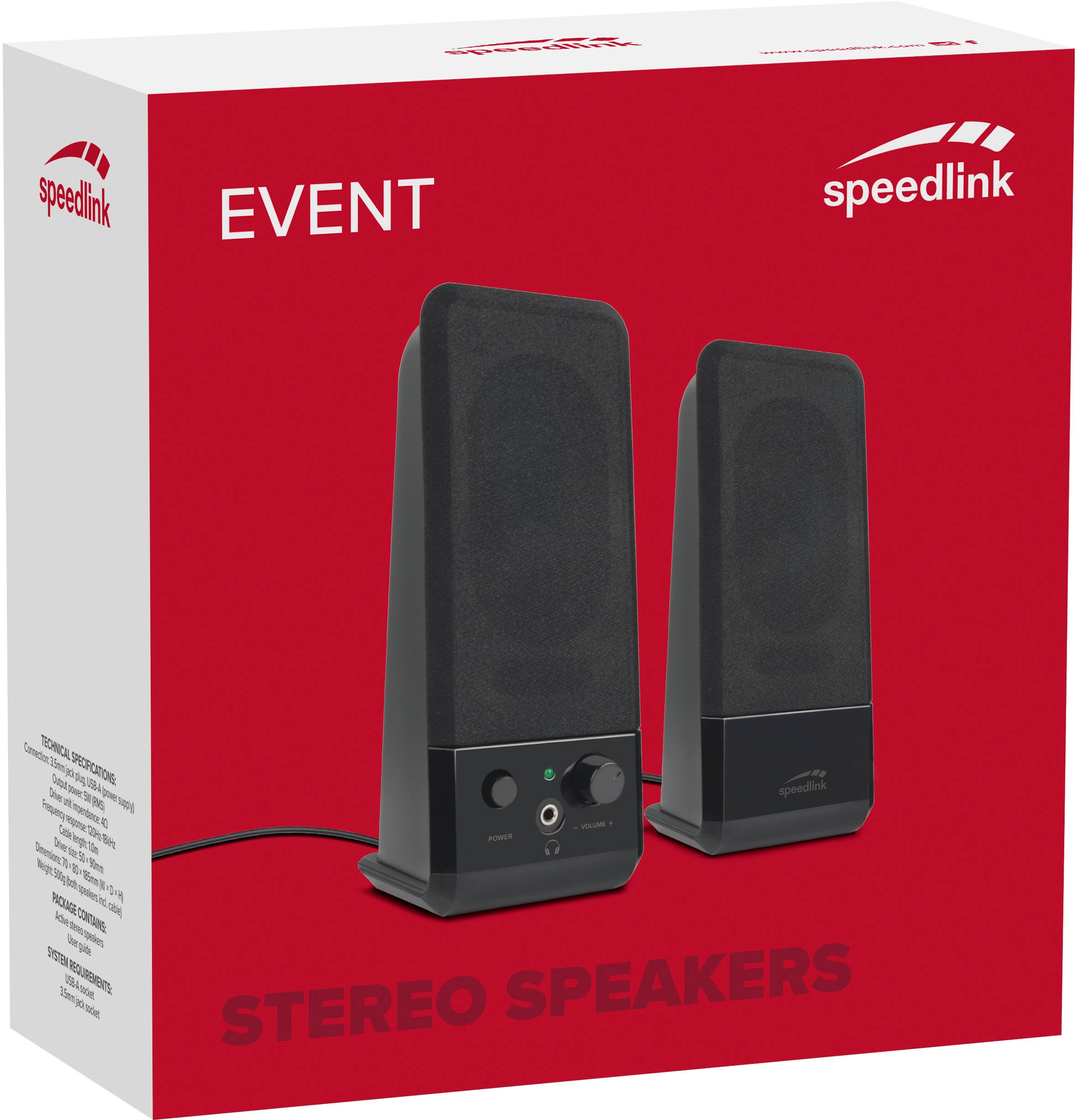 Speedlink PC-Lautsprecher »EVENT«