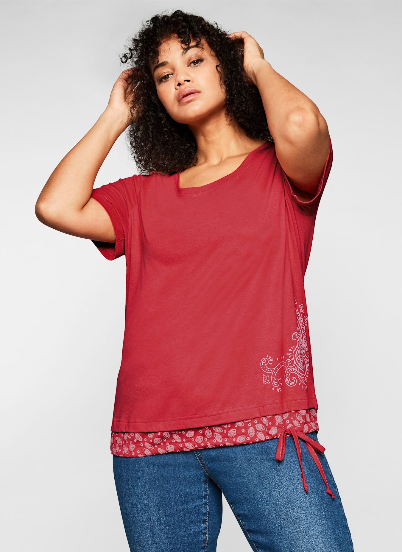Sheego T-Shirt »T-Shirt« 1 Stk.