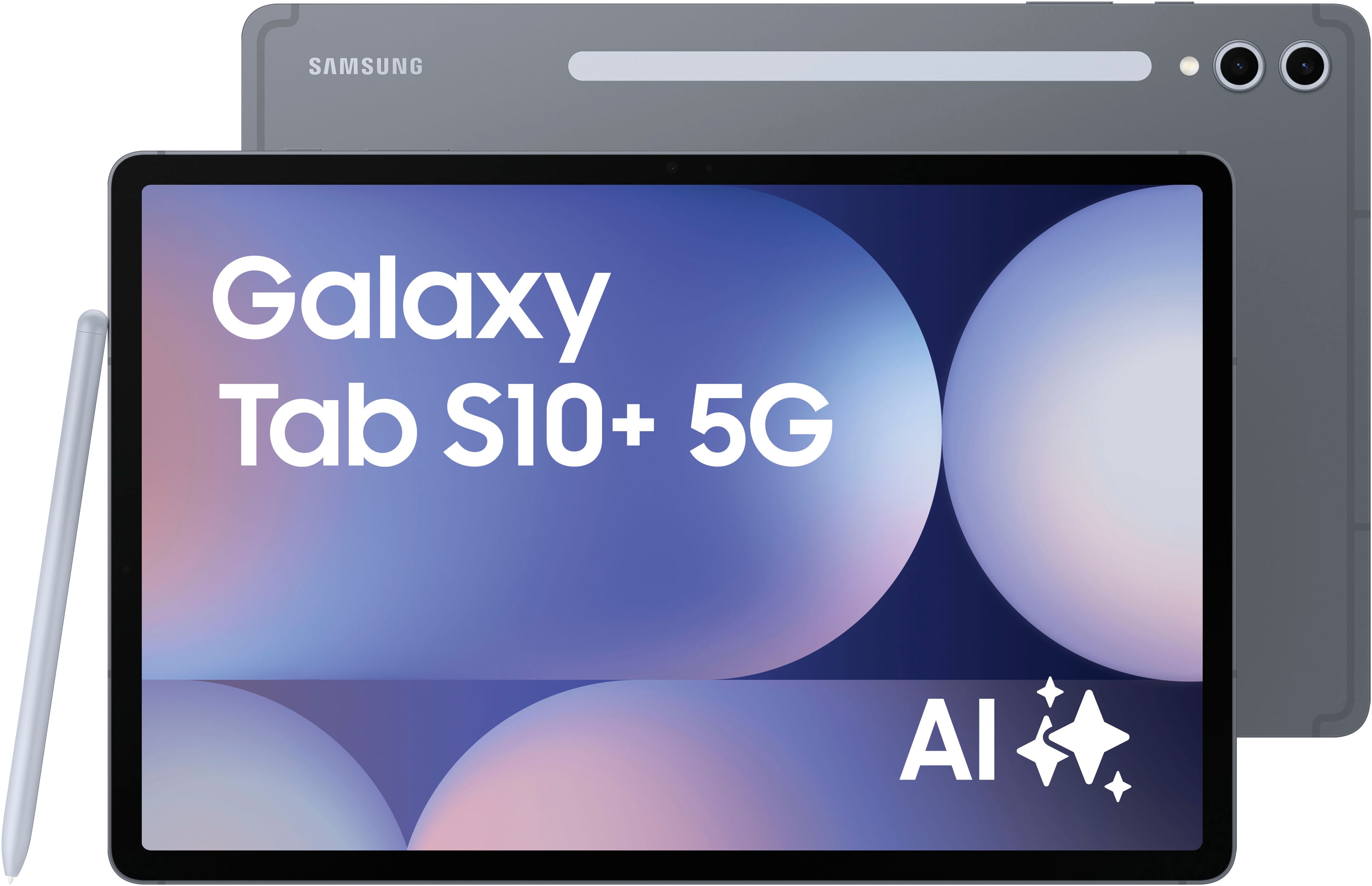 Samsung Tablet "Galaxy Tab S10+ 256GB 5G" (31,5 cm / 12,4 ″) Android,One UI,Knox 256 GB WQXGA+ 5G )