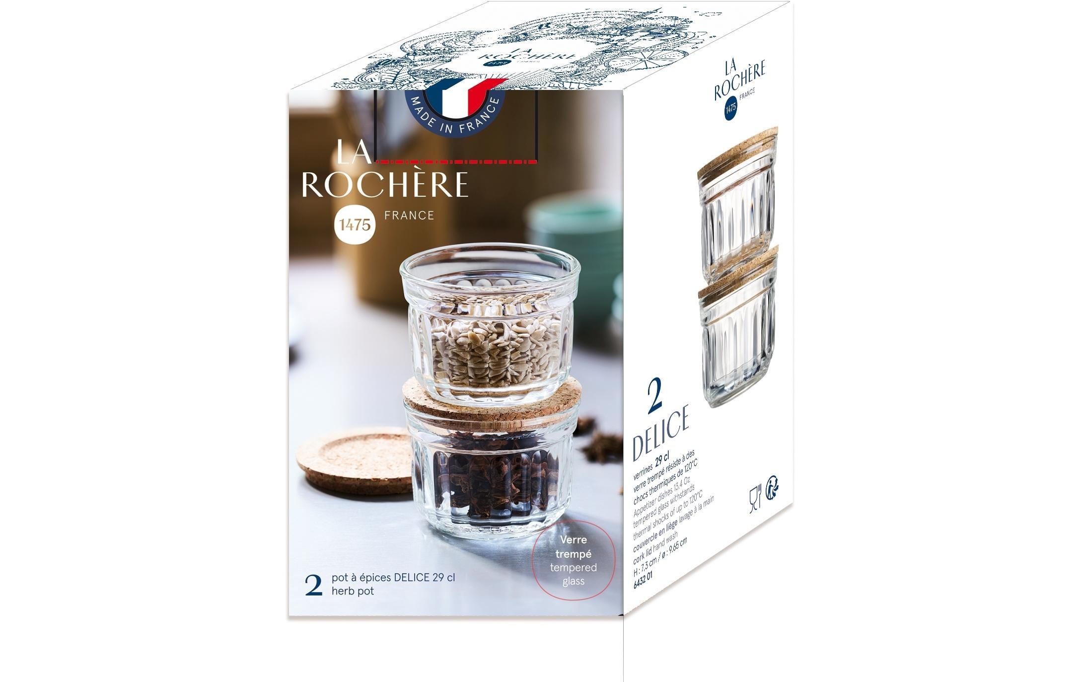 Vorratsglas »Schälchen Delice 2.9dl 2er Set«, (- tlg.)