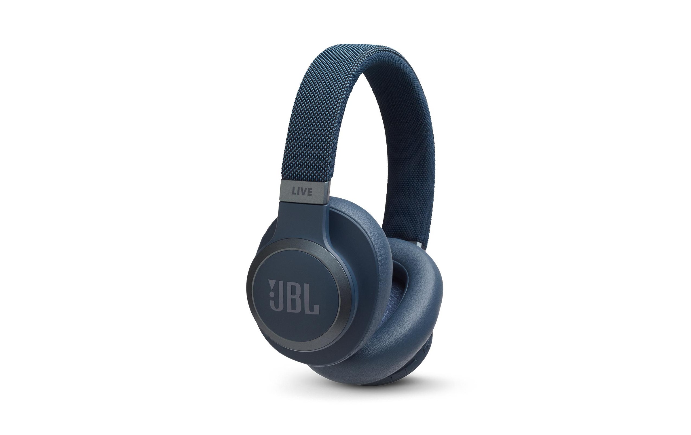 JBL Over-Ear-Kopfhörer »LIVE 650BTNC Blau«, Noise-Cancelling-Rauschunterdrückung
