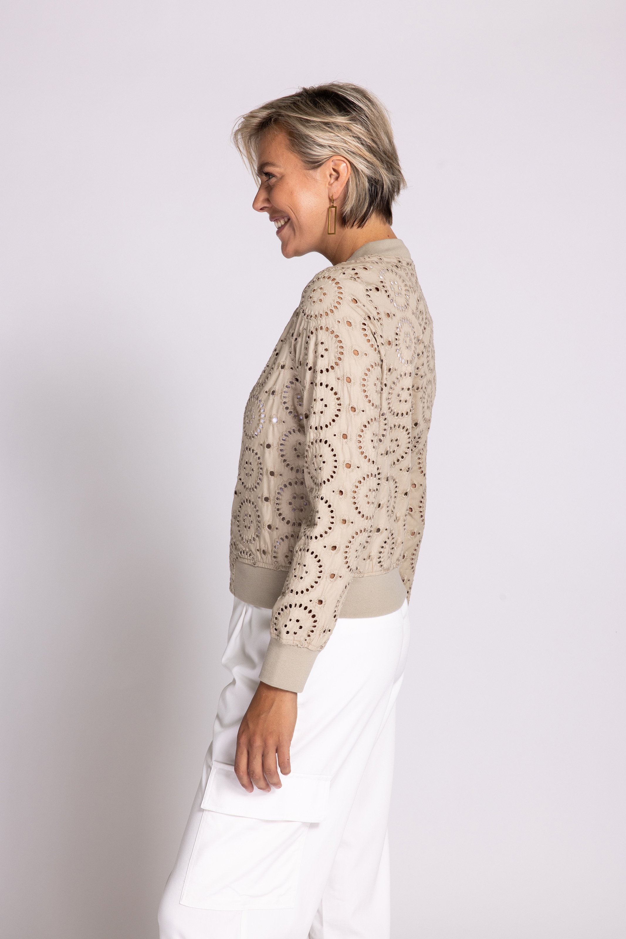 Zhrill Blouson, in Unifarbe