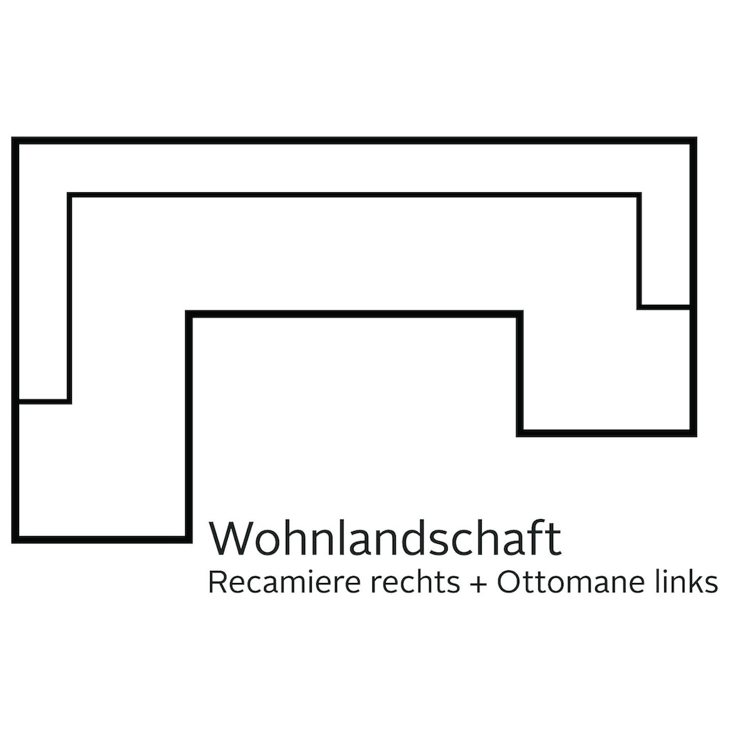 sit&more Wohnlandschaft »Mistral«