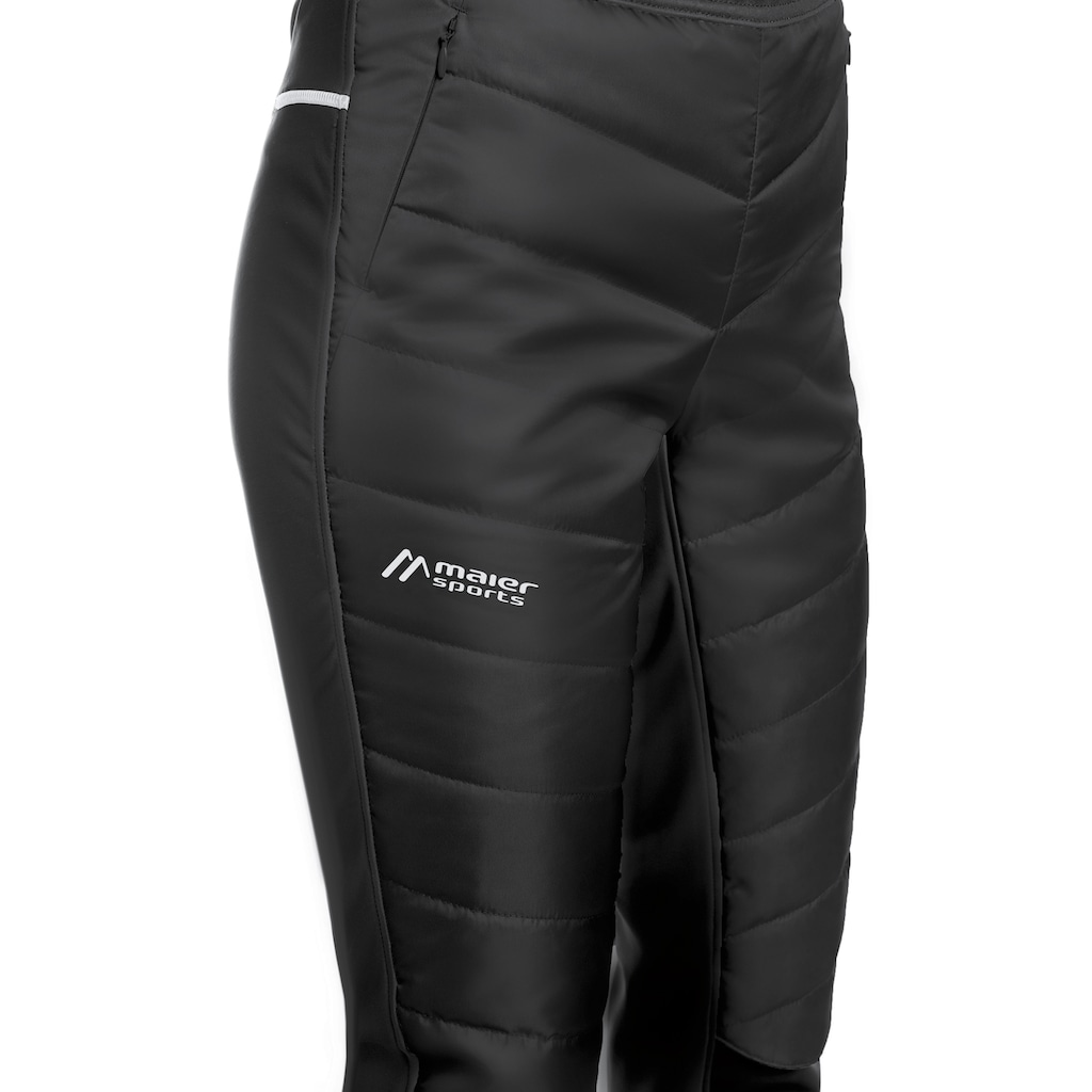 Maier Sports Funktionshose »Telfs CC Pants W«, Vielseitige Hybridhose für alle nordischen Wintersportarten