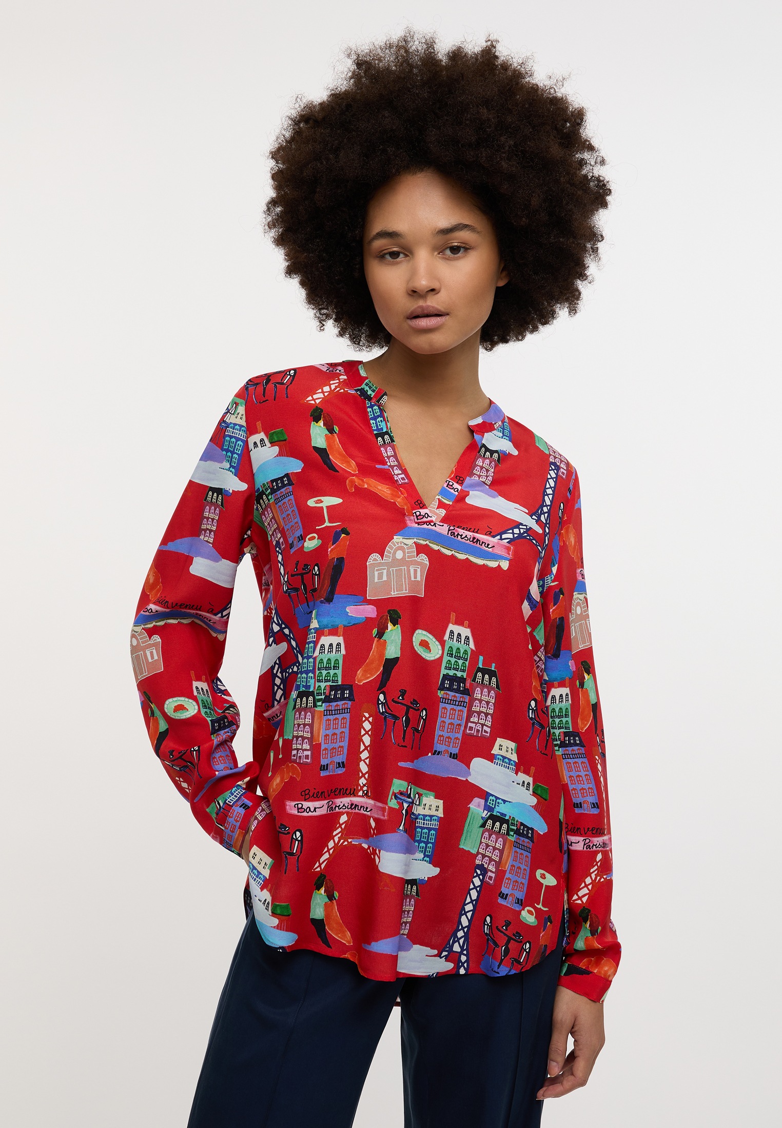 Eterna Longbluse »LOOSE FIT«