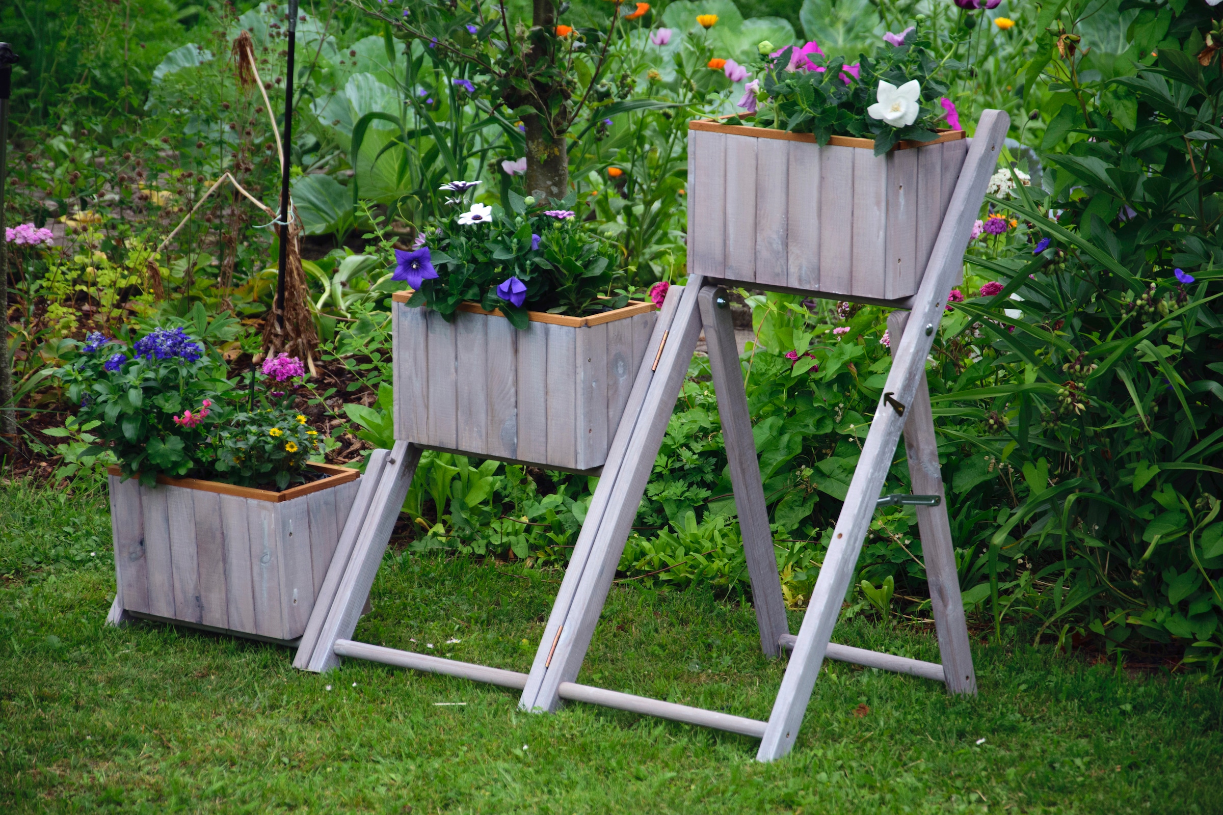 dobar Pflanzentreppe, BxTxH: 41x55x85 cm
