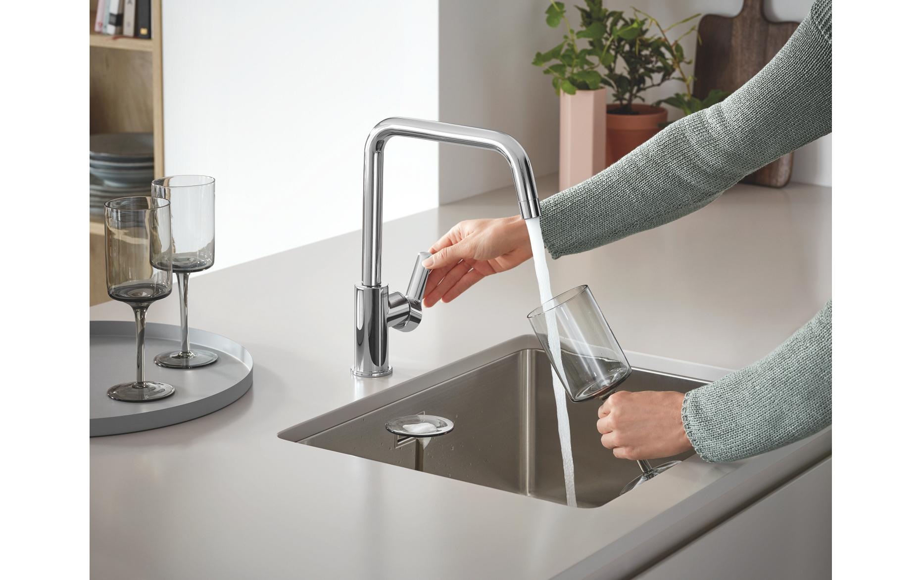 Grohe Küchenarmatur »QuickFix Start Hoher Auslauf«