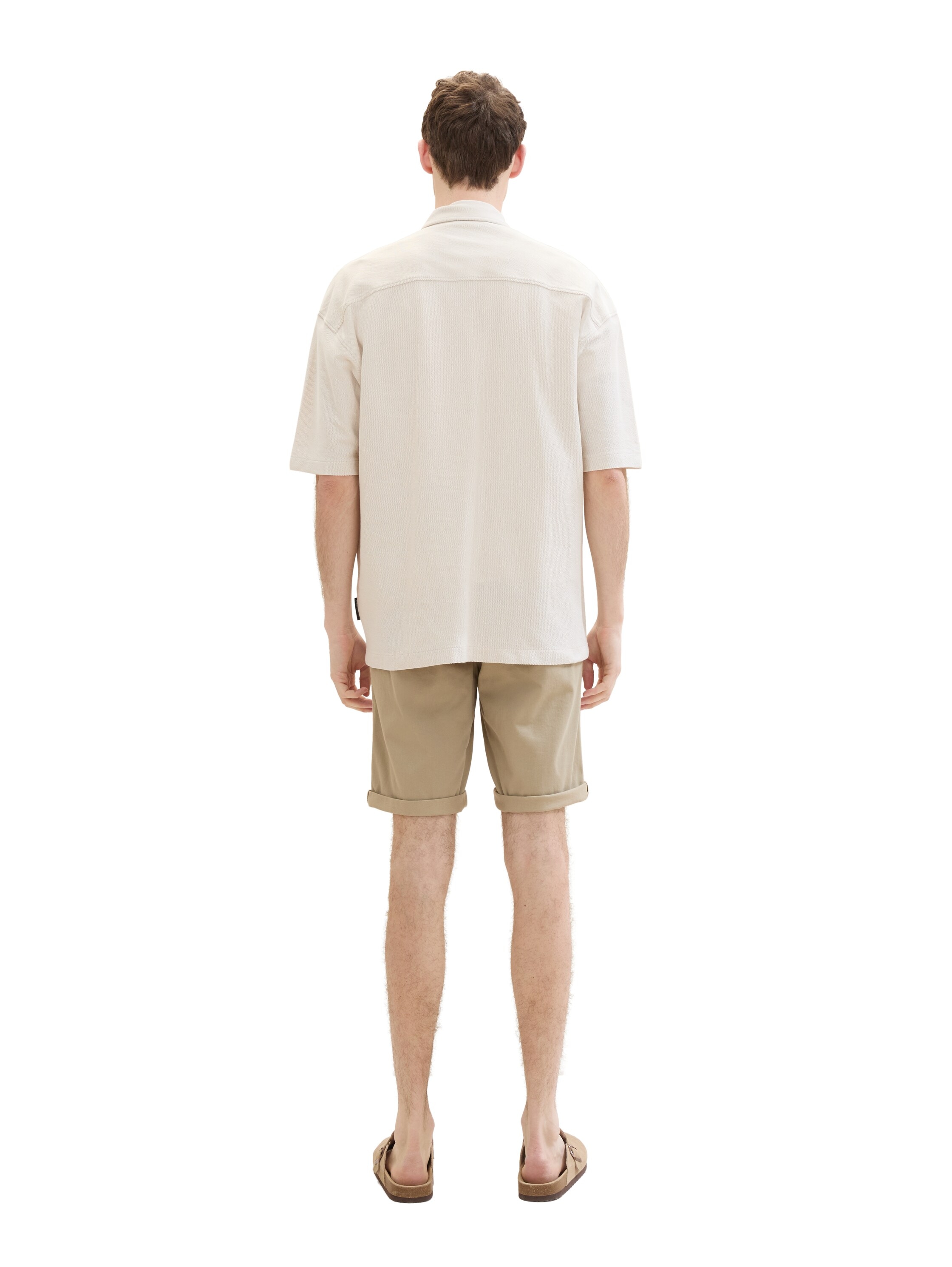 TOM TAILOR Bermudas, Sommerhose mit Paspeltasche