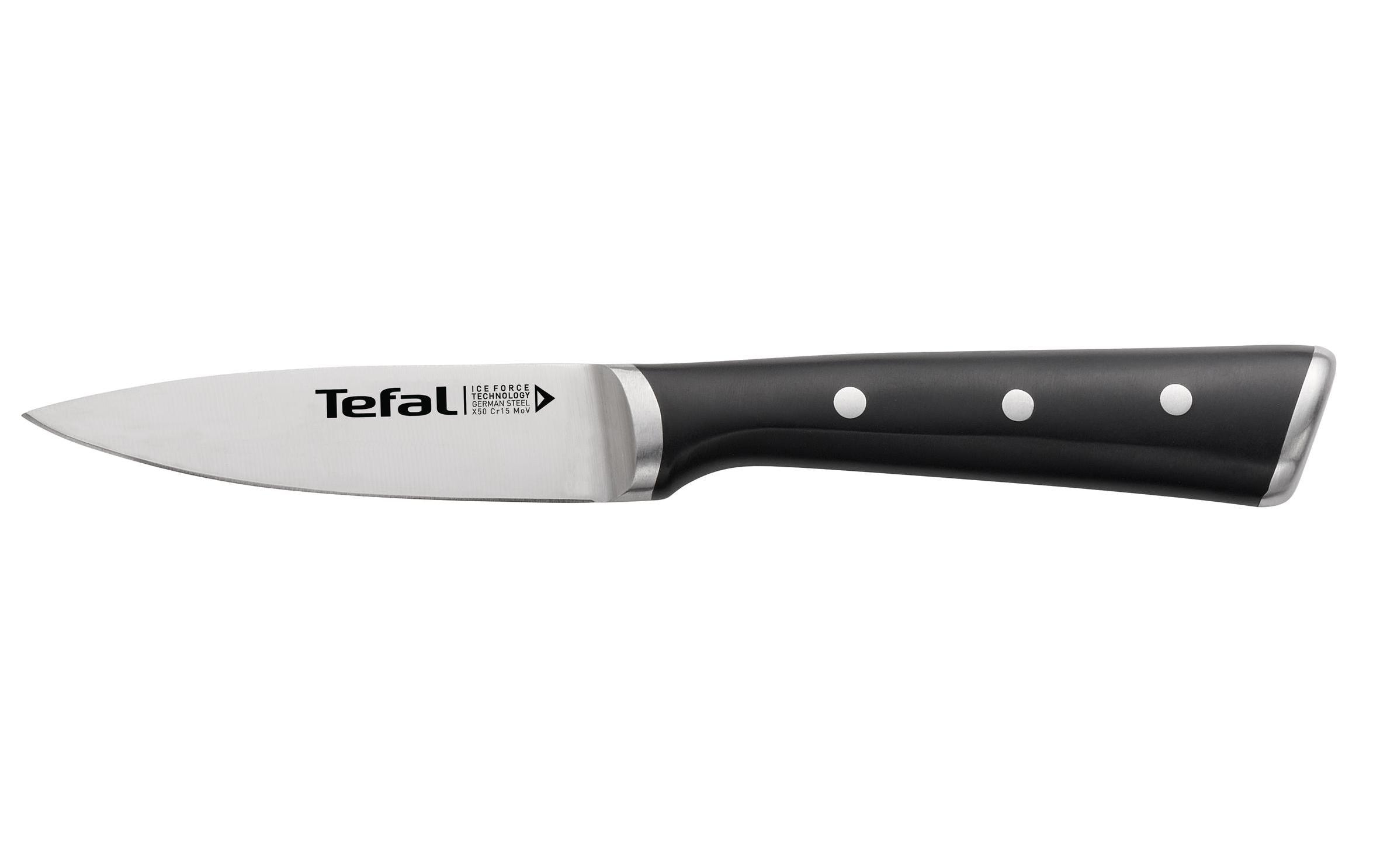 Tefal Messerblock »Ingenio Ice Force Schwarz«, Herkunftsland China, Holzart Gummibaum