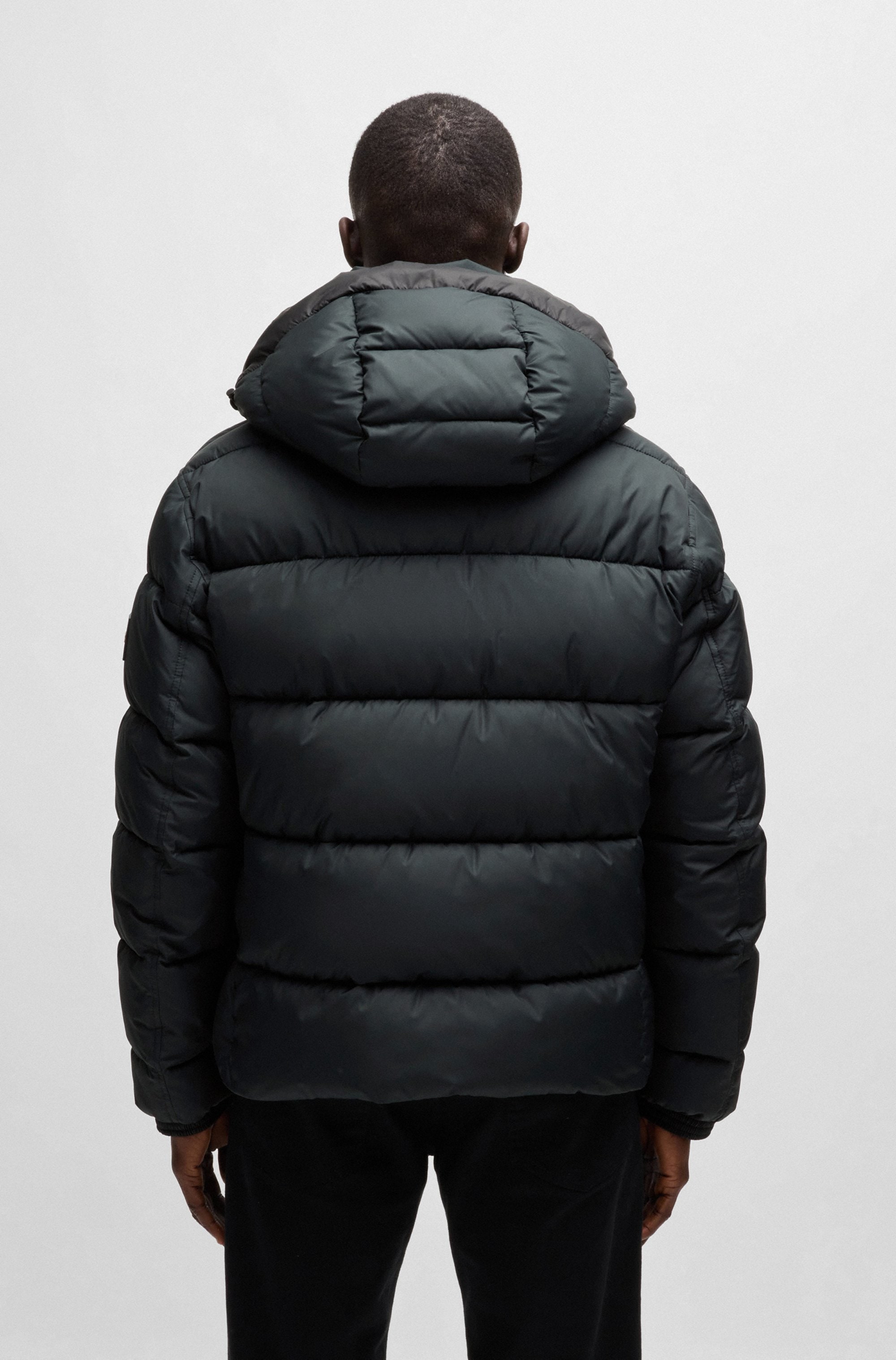 BOSS ORANGE Steppjacke »Omaris«, mit Kapuze, mit Reissverschlusstaschen